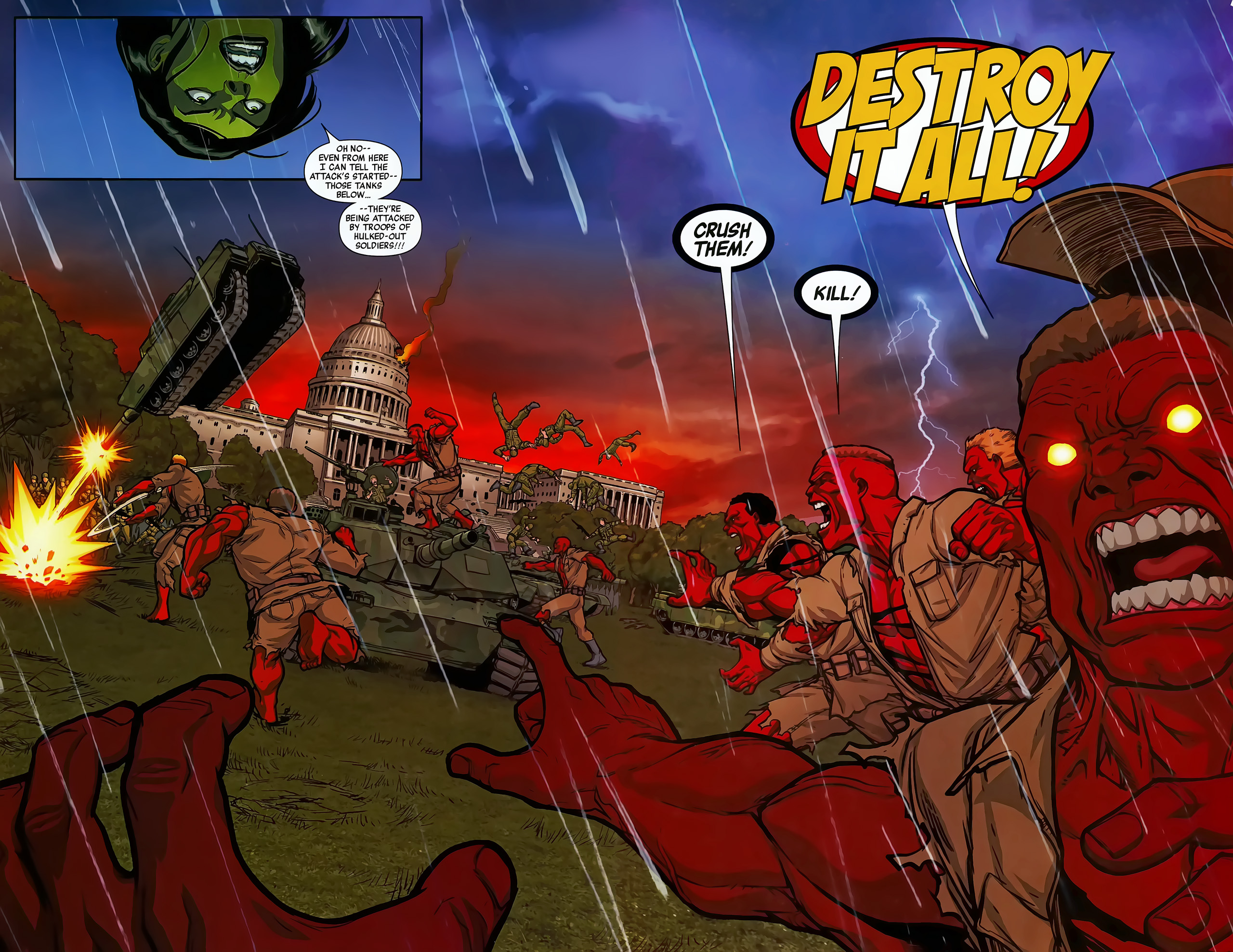 Read online Fall of the Hulks: The Savage She-Hulks comic -  Issue #3 - 5