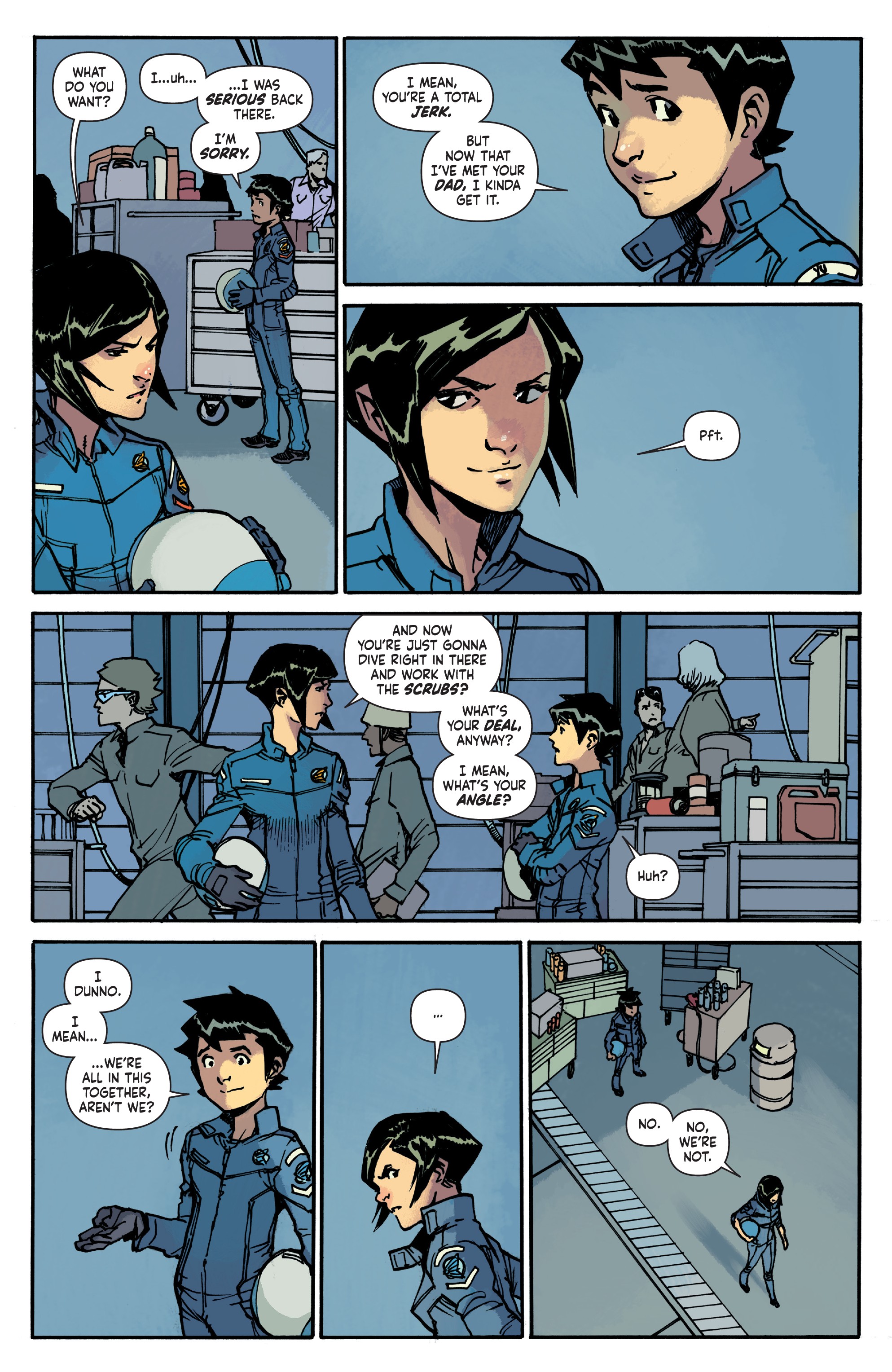 Read online Mech Cadet Yu comic -  Issue # _TPB 1 - 67