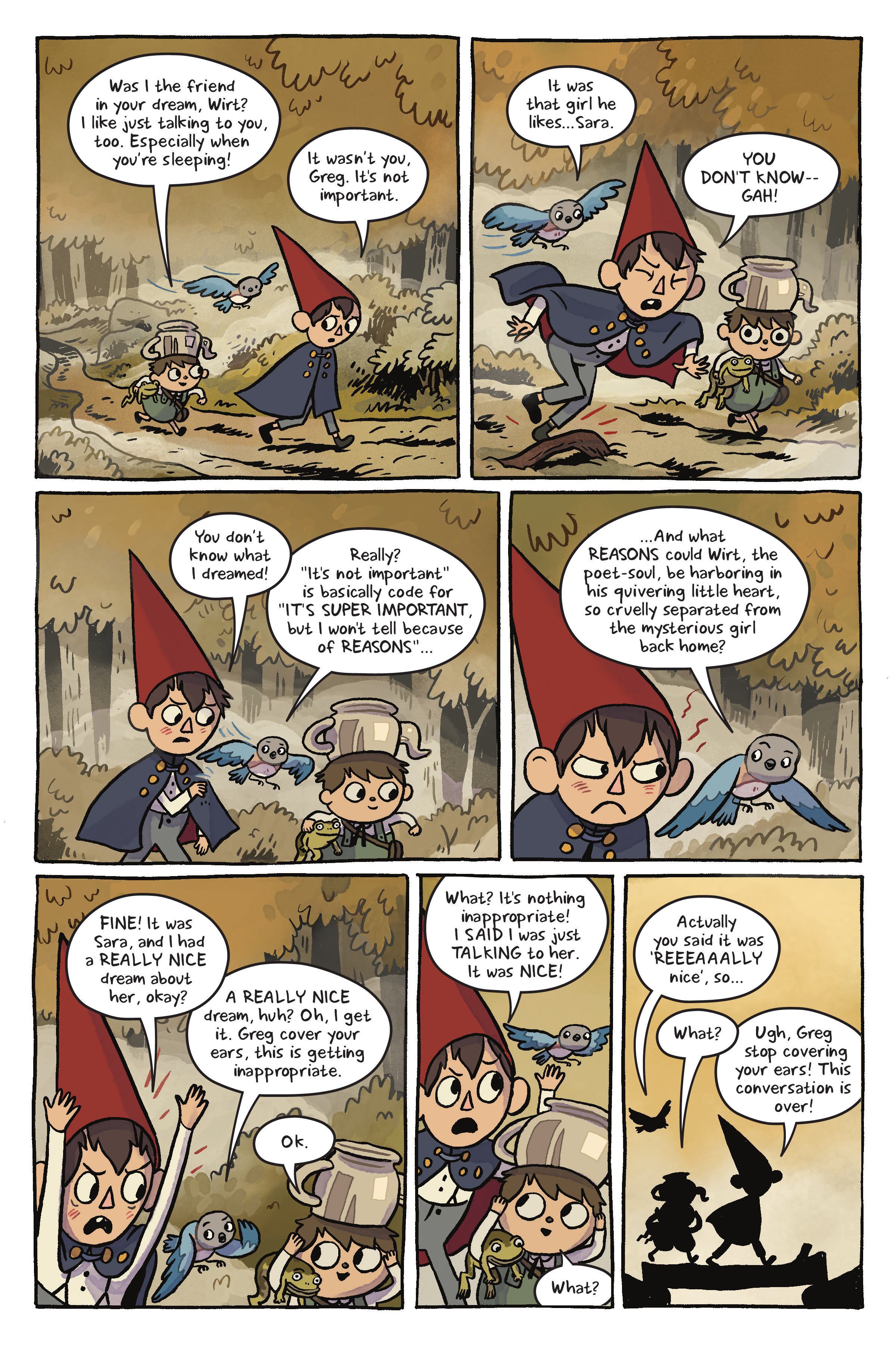 Read online Over the Garden Wall: Distillatoria comic -  Issue # TPB - 12