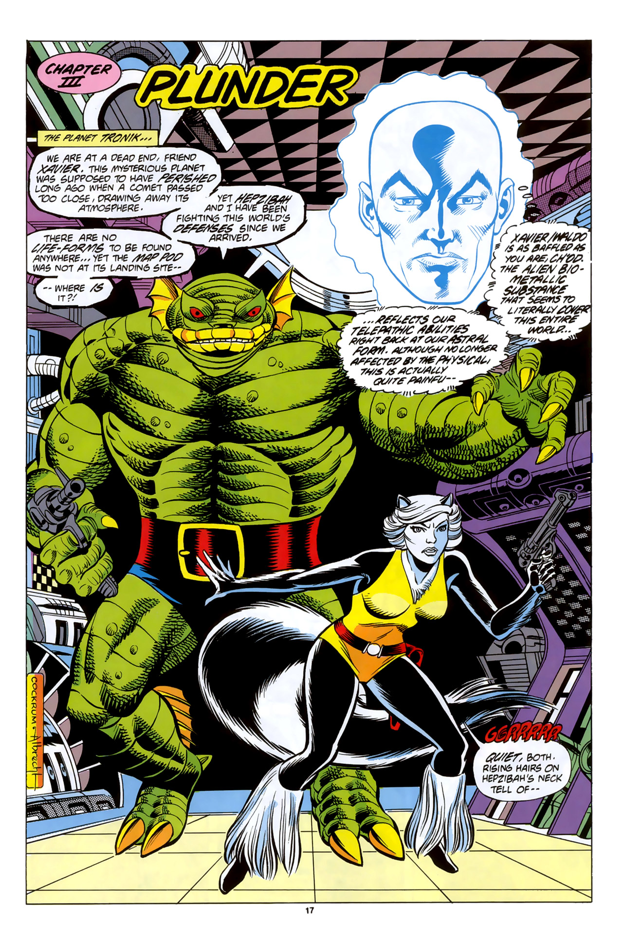 Read online X-Men Spotlight On...Starjammers comic -  Issue #1 - 19