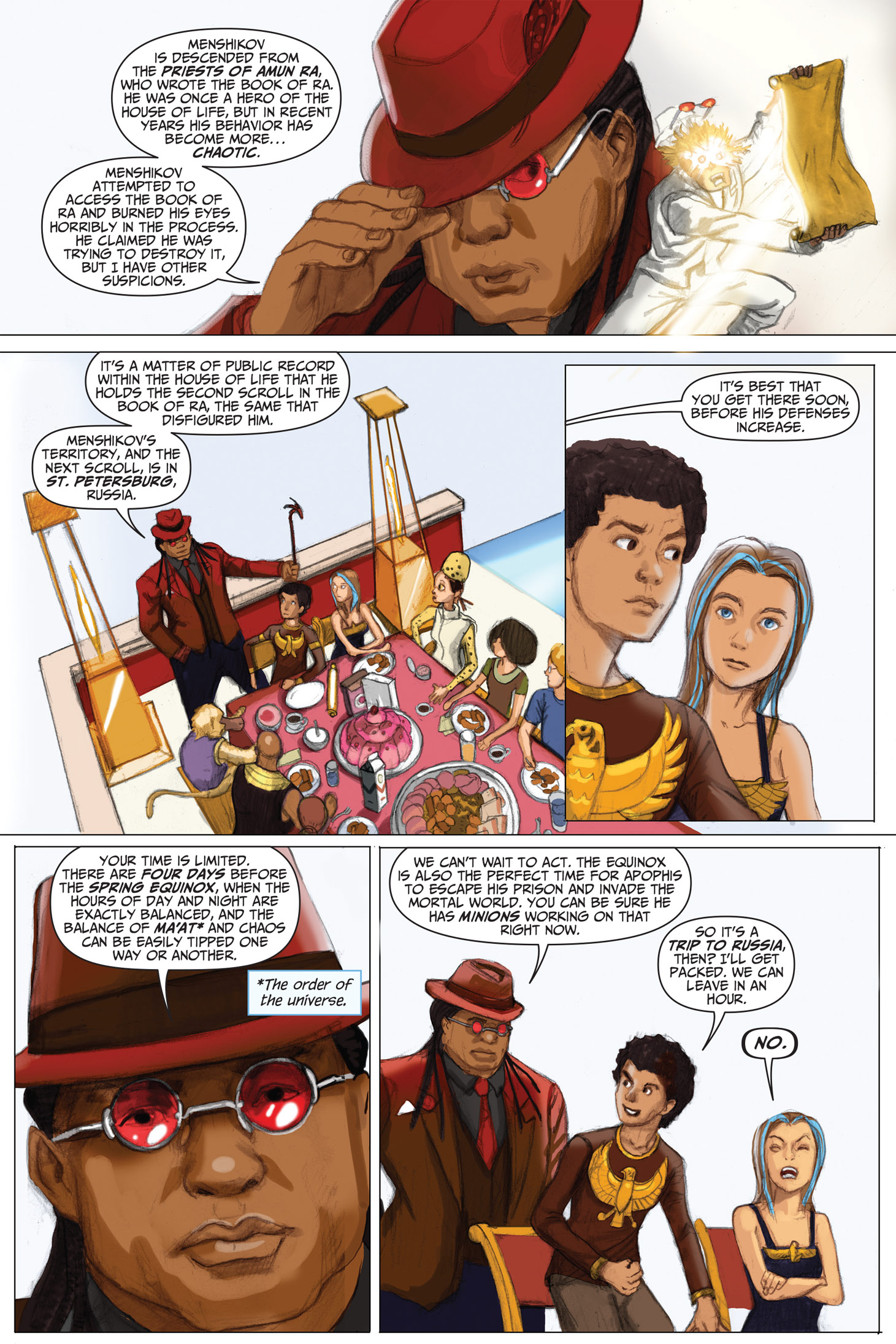 Read online The Kane Chronicles comic -  Issue # TPB 2 - 27