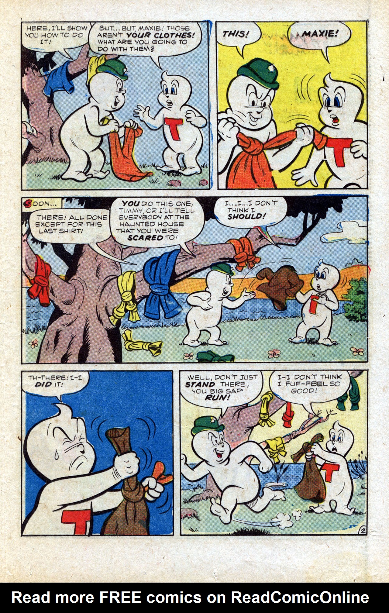 Read online Timmy the Timid Ghost comic -  Issue #3 - 21