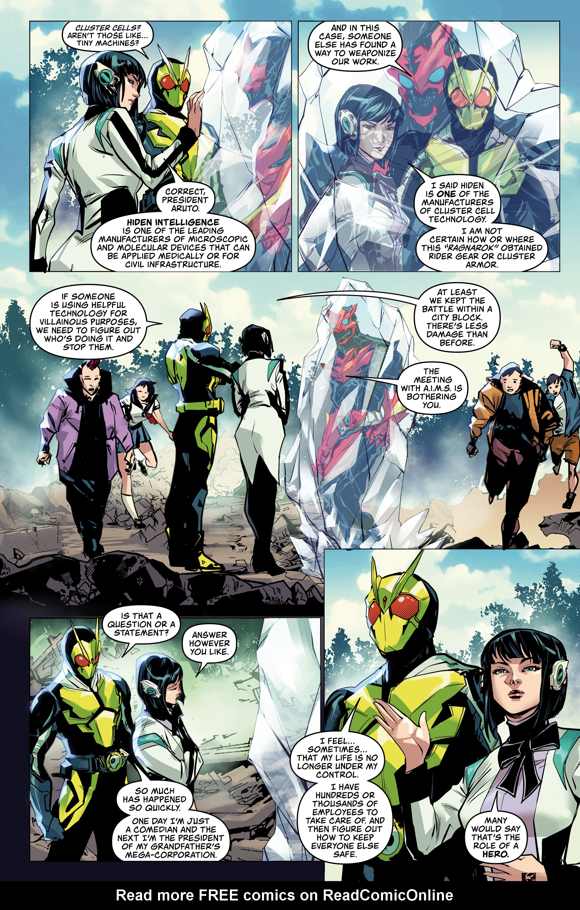 Read online Kamen Rider Zero-One comic -  Issue #1 - 17