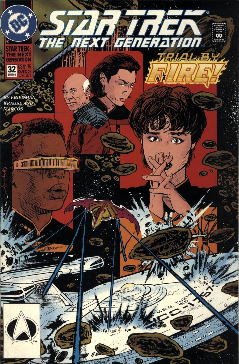 Read online Star Trek: The Next Generation (1989) comic -  Issue #32 - 1