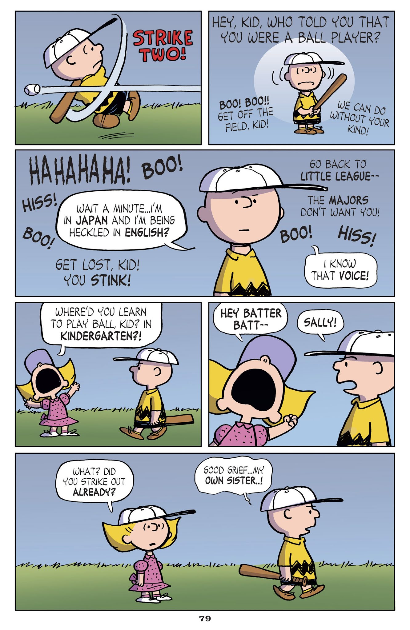 Read online Peanuts: It's Tokyo, Charlie Brown! comic -  Issue # TPB - 78