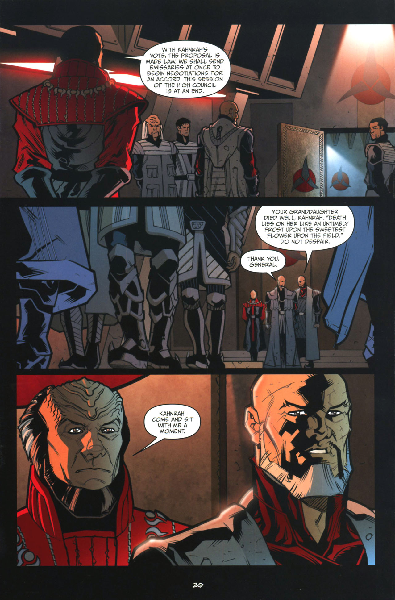 Read online Star Trek: Klingons: Blood Will Tell comic -  Issue #5 - 22