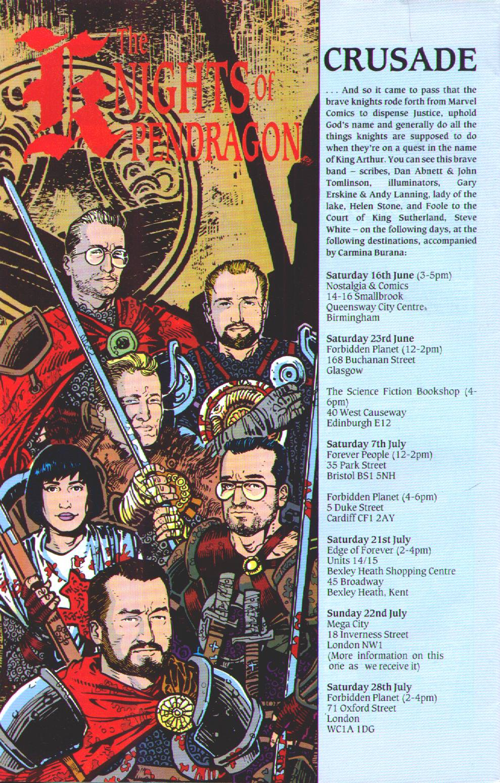 Read online The Knights of Pendragon comic -  Issue #1 - 26
