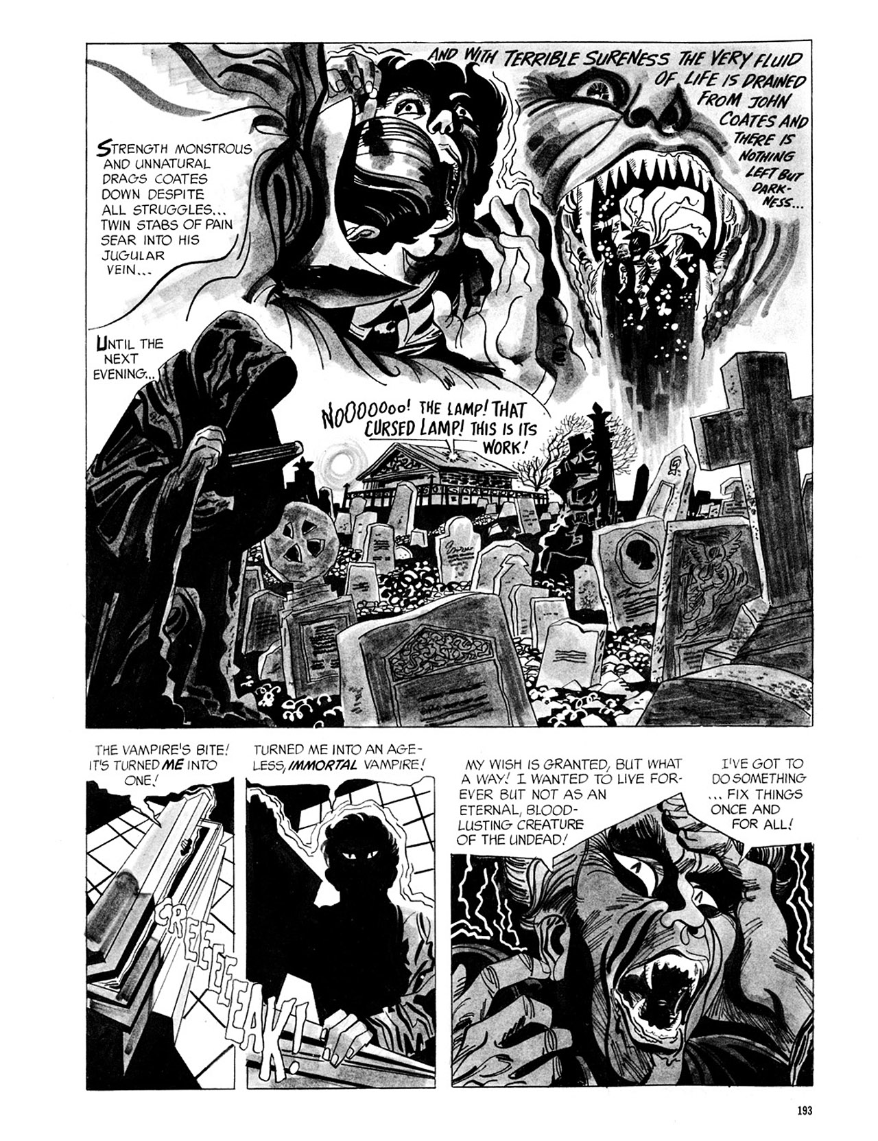 Read online Eerie Archives comic -  Issue # TPB 2 - 194