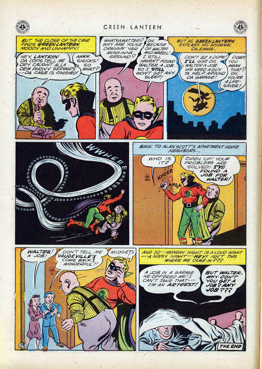 Read online Green Lantern (1941) comic -  Issue #14 - 15