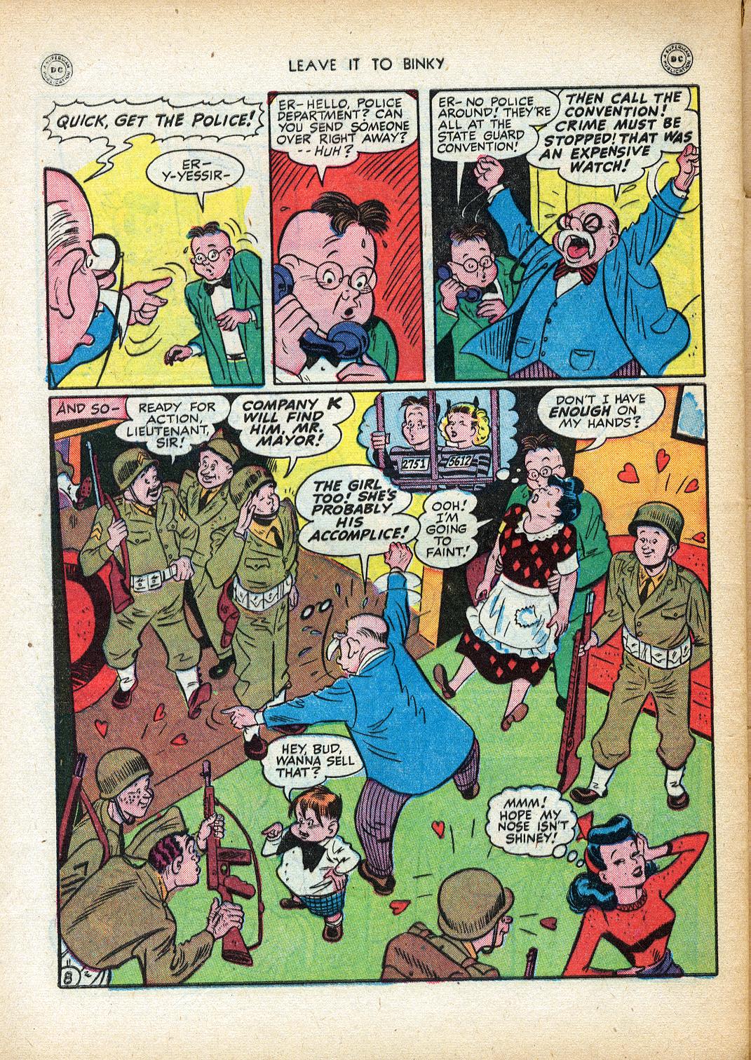Read online Leave it to Binky comic -  Issue #3 - 47