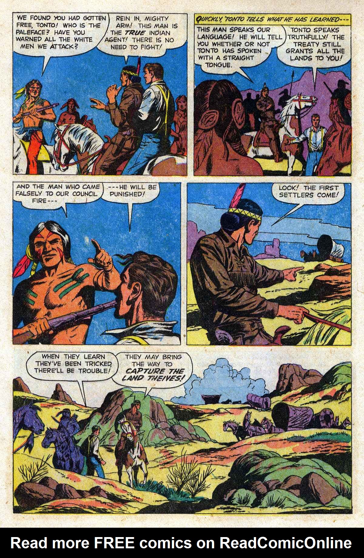 Read online Lone Ranger's Companion Tonto comic -  Issue #18 - 32