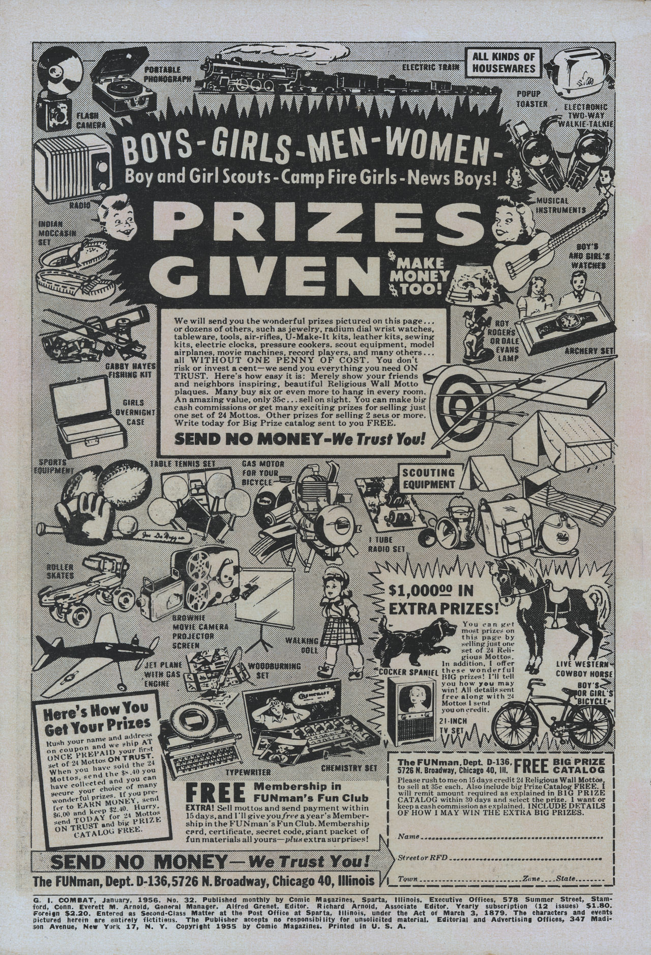 Read online G.I. Combat (1952) comic -  Issue #32 - 2