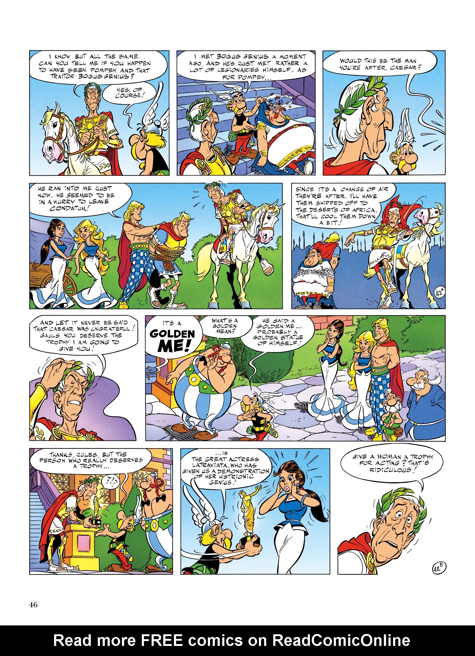 Read online Asterix comic -  Issue #31 - 47