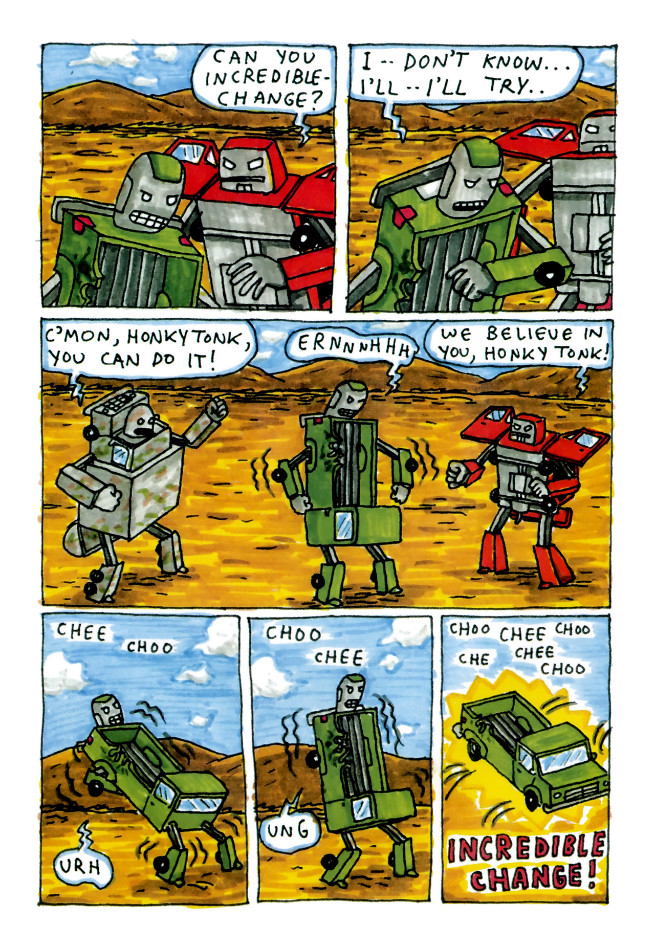 Read online Incredible Change-Bots comic -  Issue # TPB 1 - 78