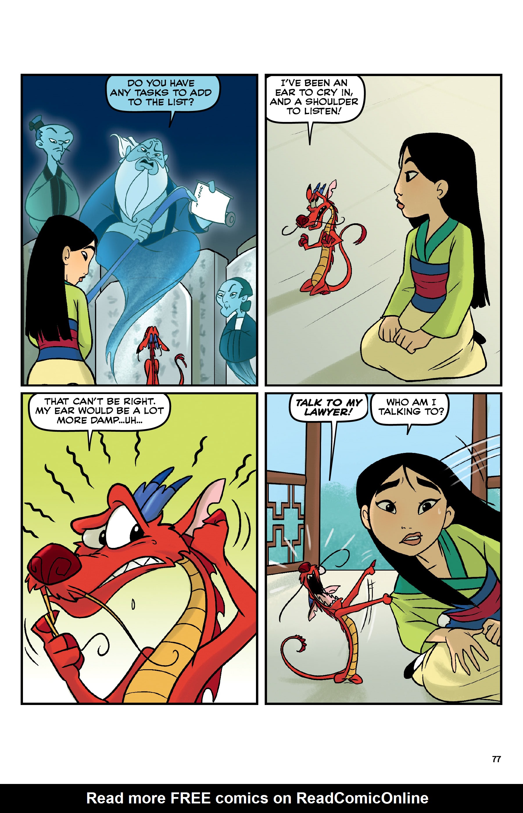 Read online Disney Princess: Gleam, Glow, and Laugh comic -  Issue # TPB - 78
