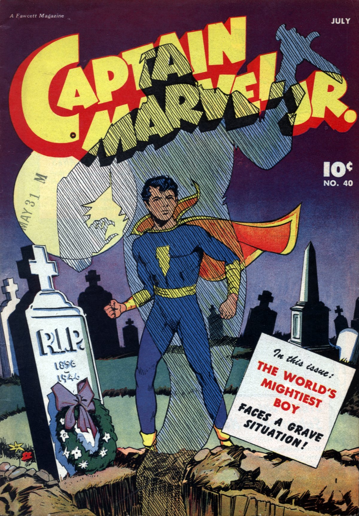 Read online Captain Marvel, Jr. comic -  Issue #40 - 1