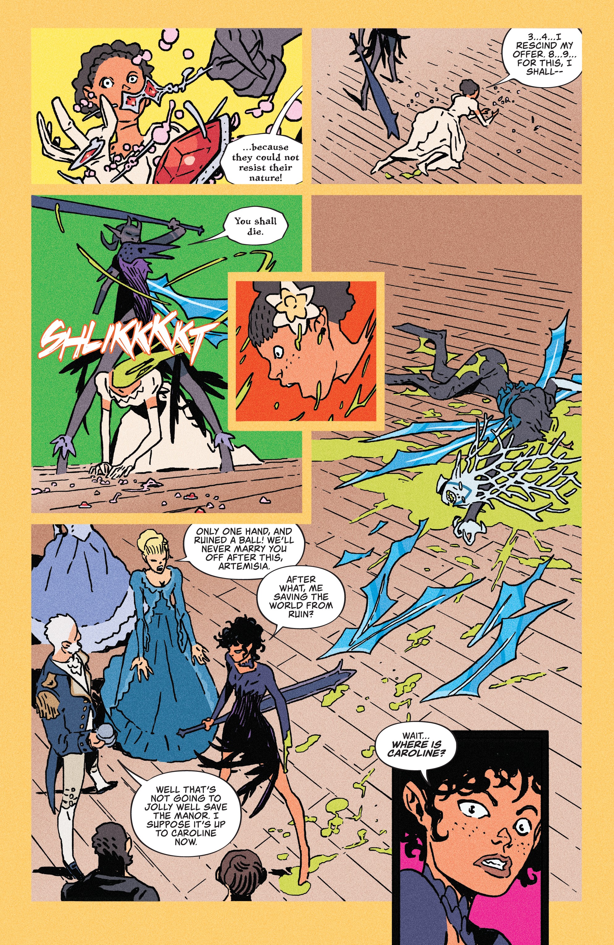 Read online Sparrowhawk comic -  Issue #5 - 22