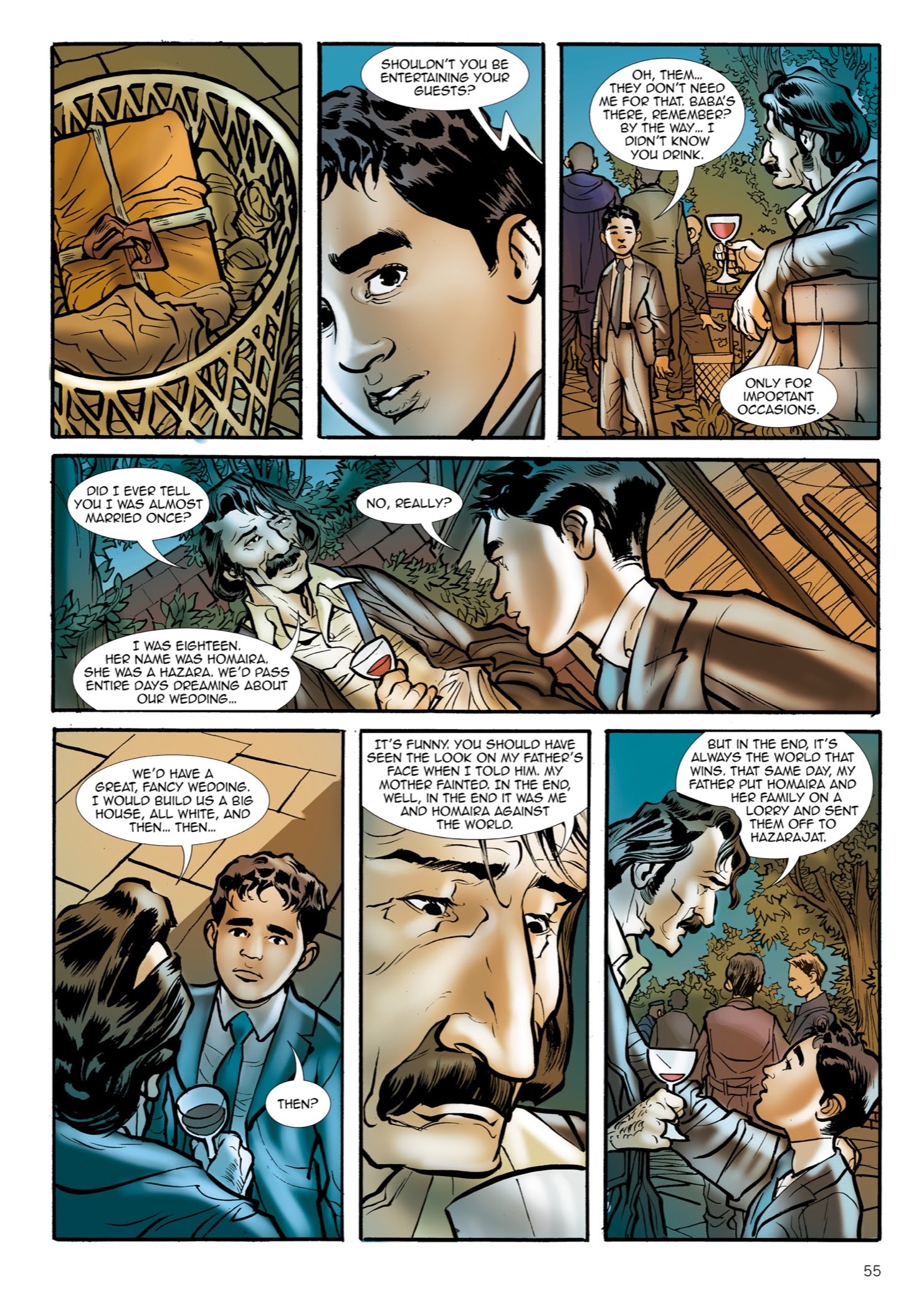 Read online The Kite Runner comic -  Issue # TPB - 56