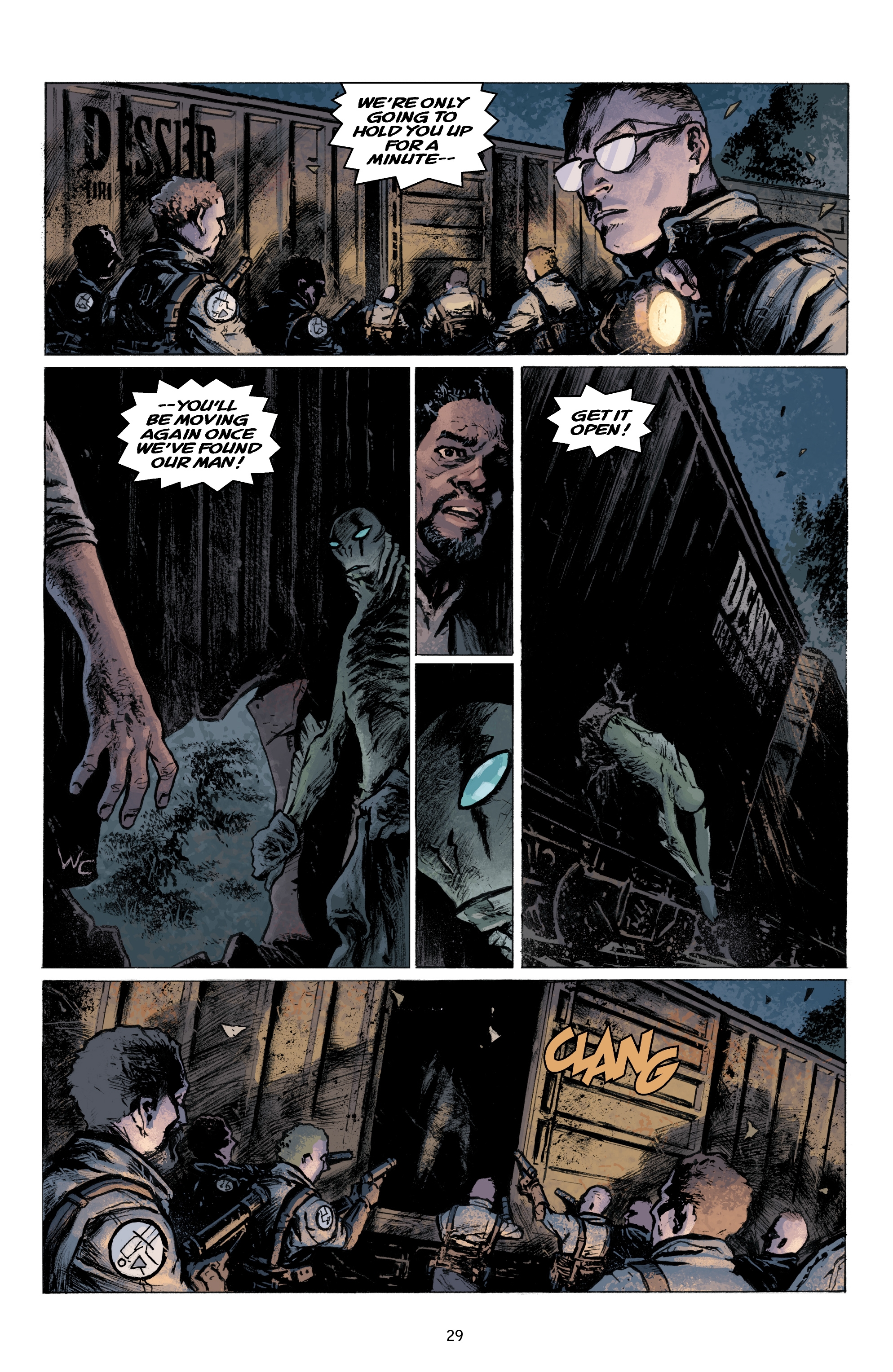 Read online Abe Sapien comic -  Issue # _TPB Dark and Terrible 1 (Part 1) - 30