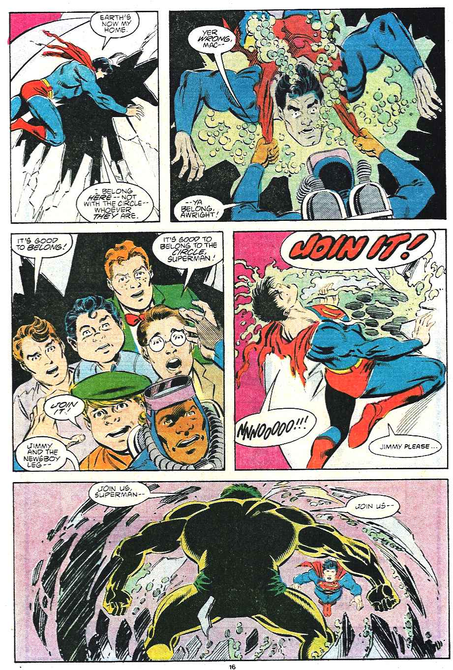 Read online Adventures of Superman (1987) comic -  Issue #435 - 17