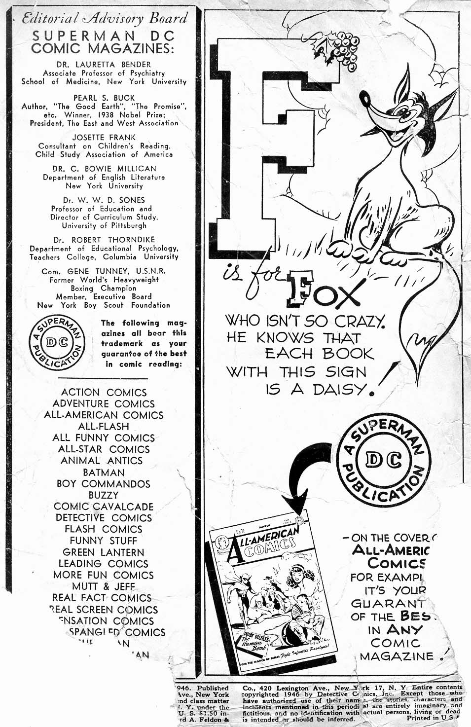 Read online Star Spangled Comics comic -  Issue #54 - 2