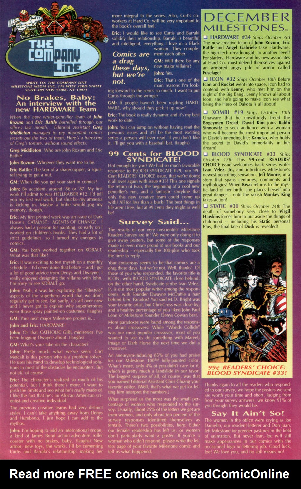 Read online Static comic -  Issue #30 - 24