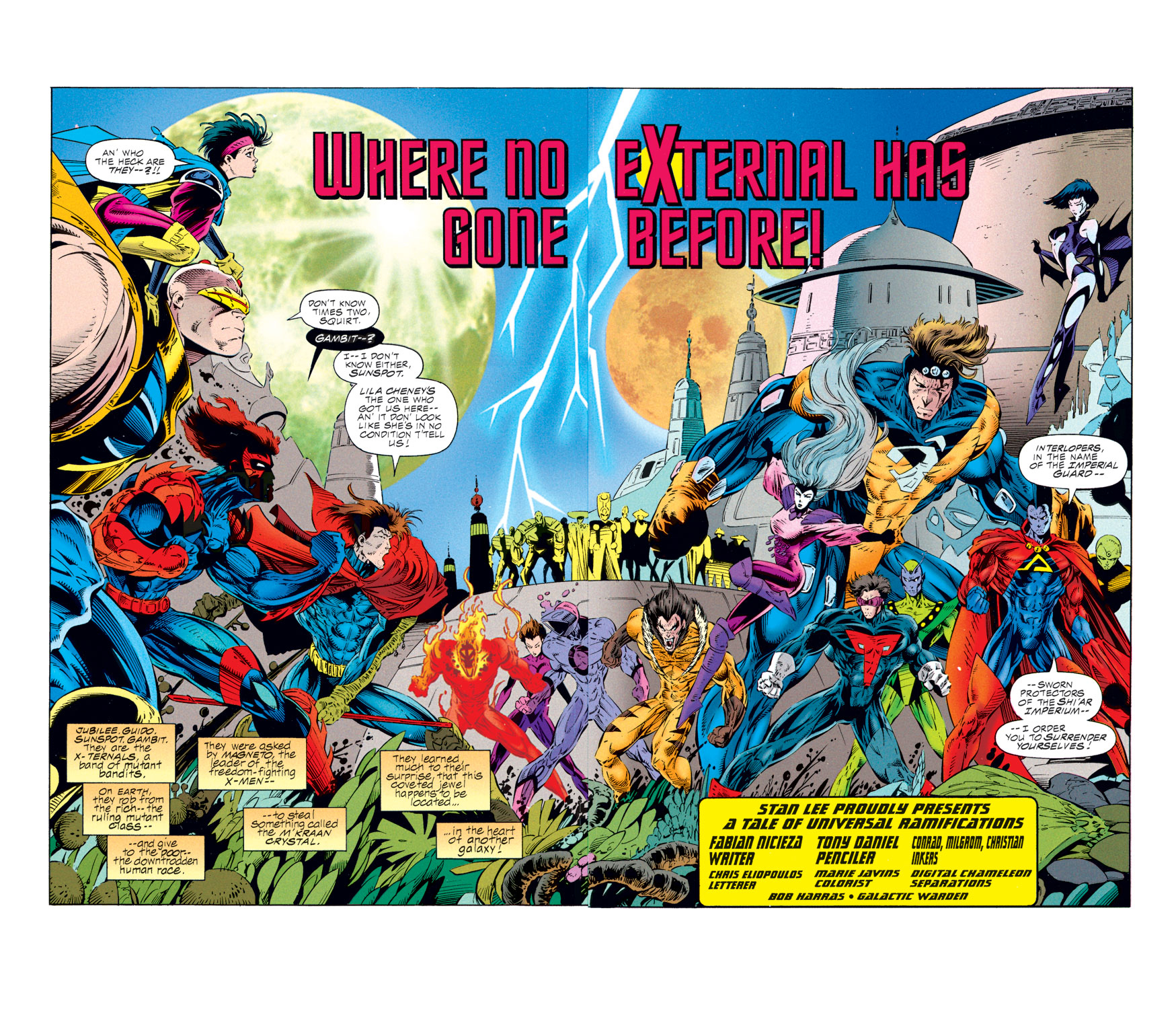 Read online Gambit and the X-Ternals comic -  Issue #2 - 3