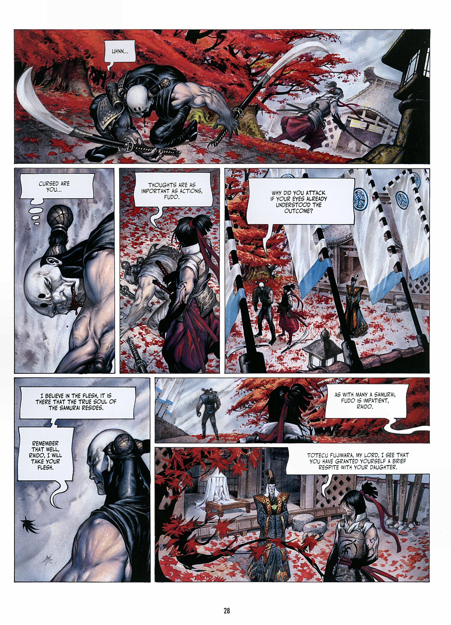 Read online Legend of the Scarlet Blades comic -  Issue # TPB - 29