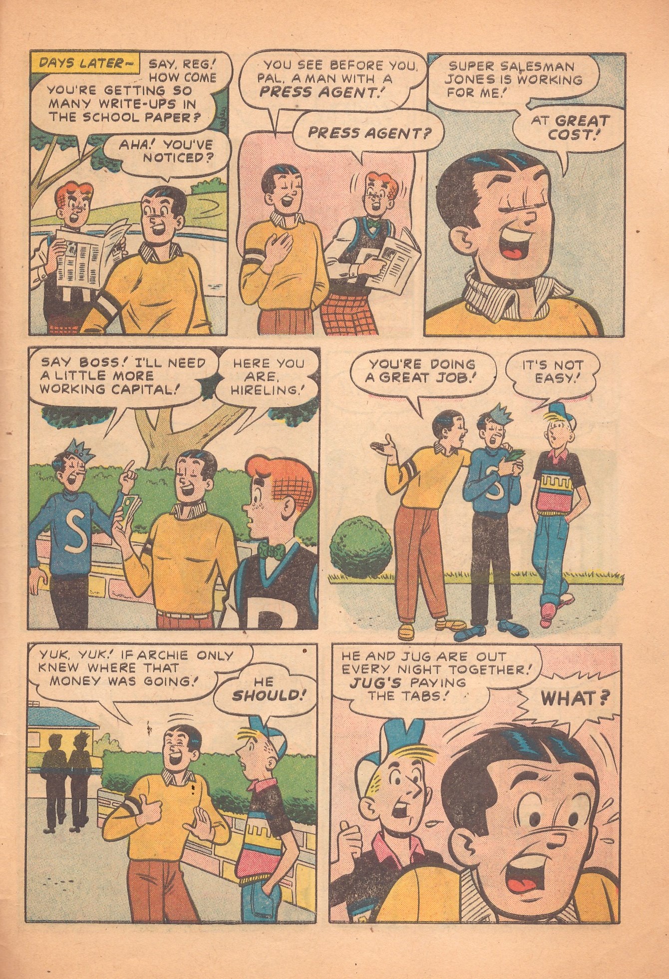 Read online Archie's Pal Jughead comic -  Issue #52 - 31
