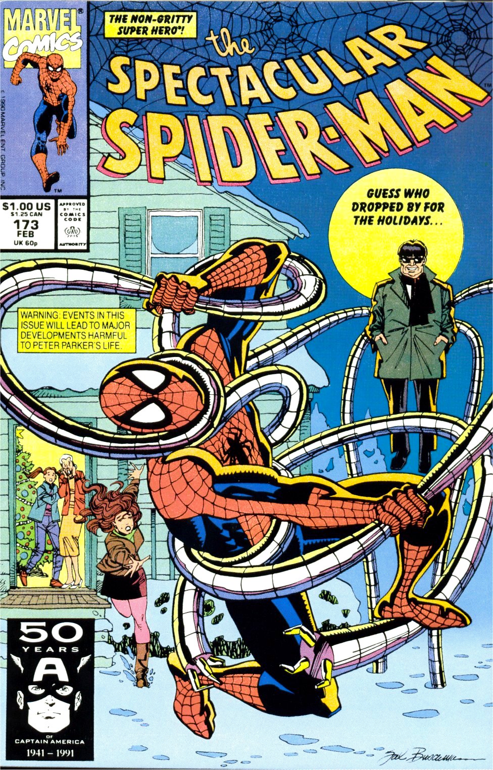 Read online The Spectacular Spider-Man (1976) comic -  Issue #173 - 1
