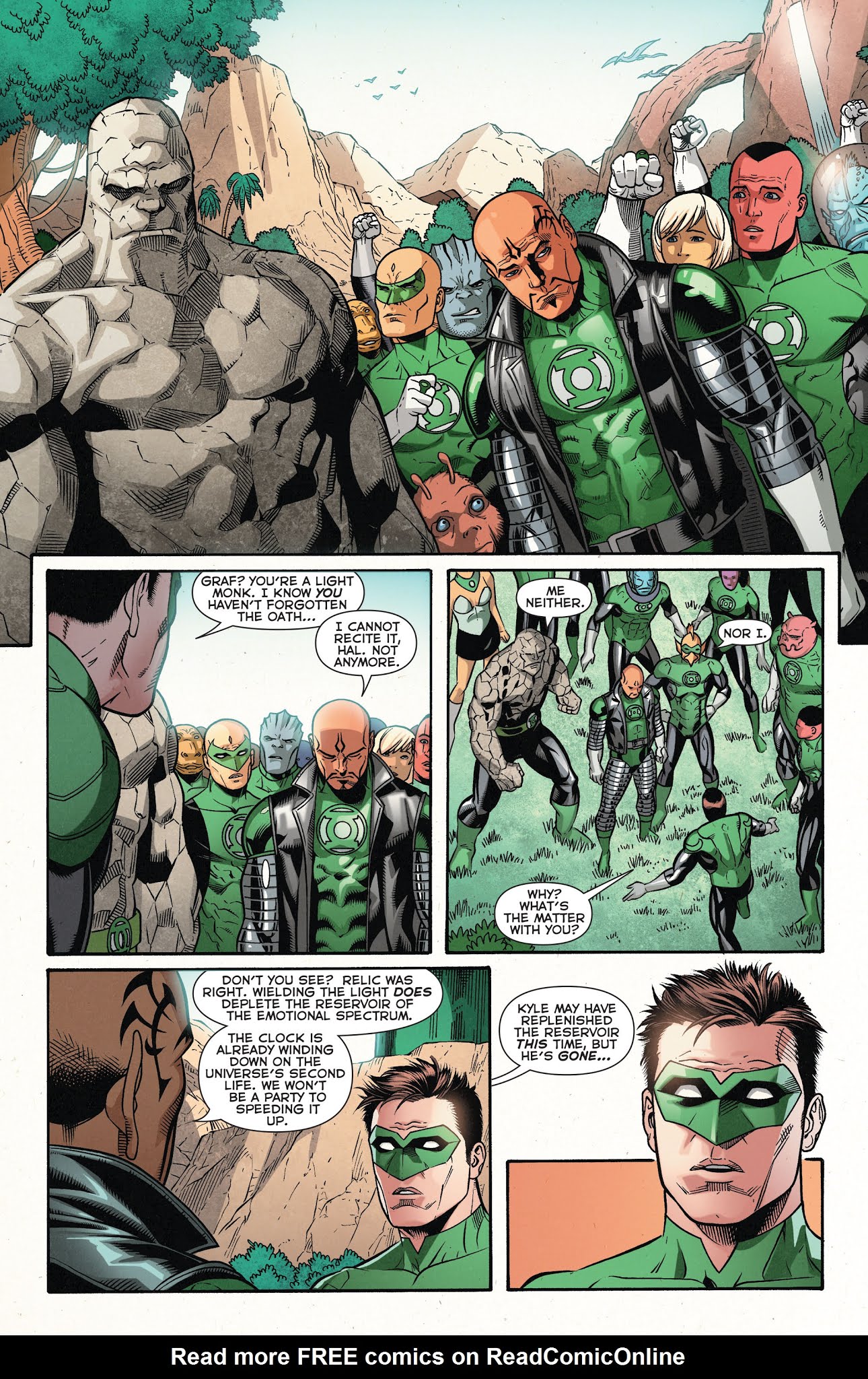 Read online Green Lantern: Lights Out comic -  Issue # TPB - 169