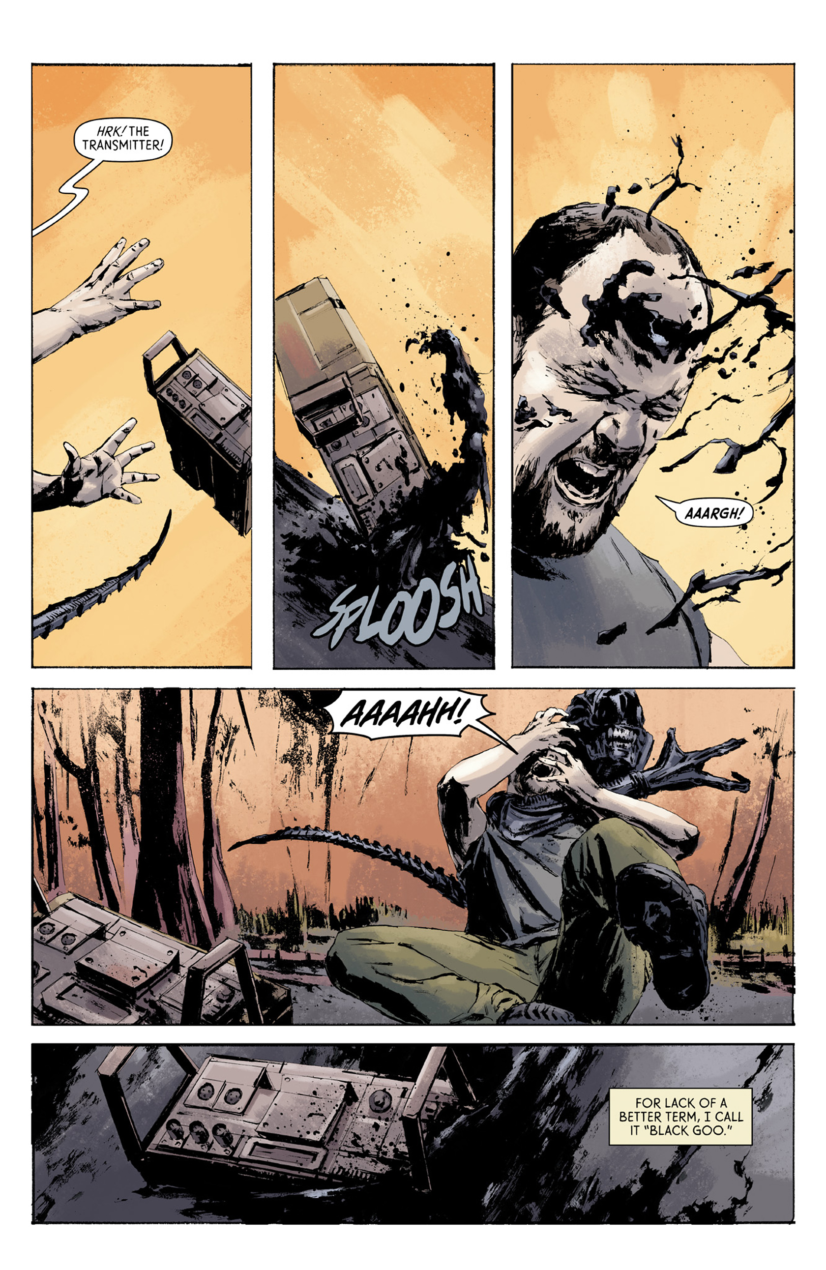 Read online Aliens: Fire and Stone comic -  Issue #3 - 17