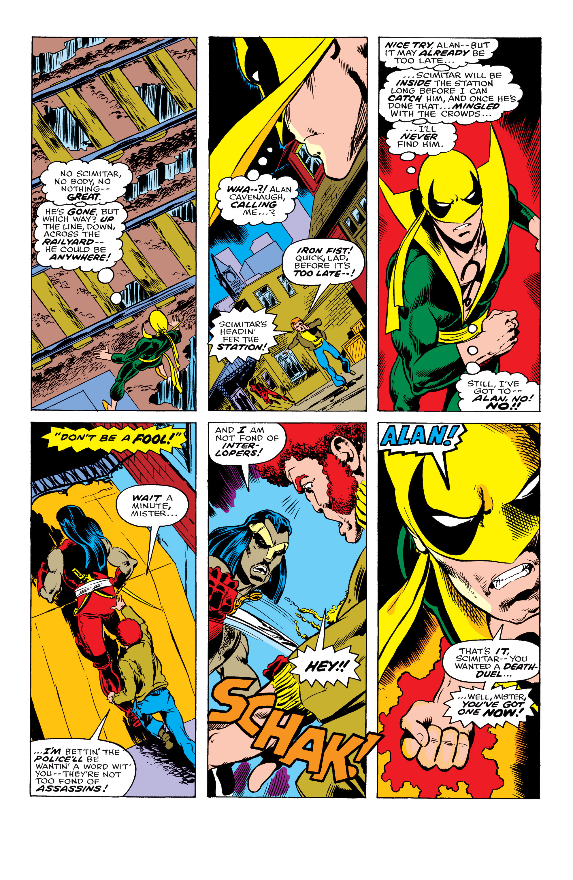 Read online Iron Fist (1975) comic -  Issue #5 - 14