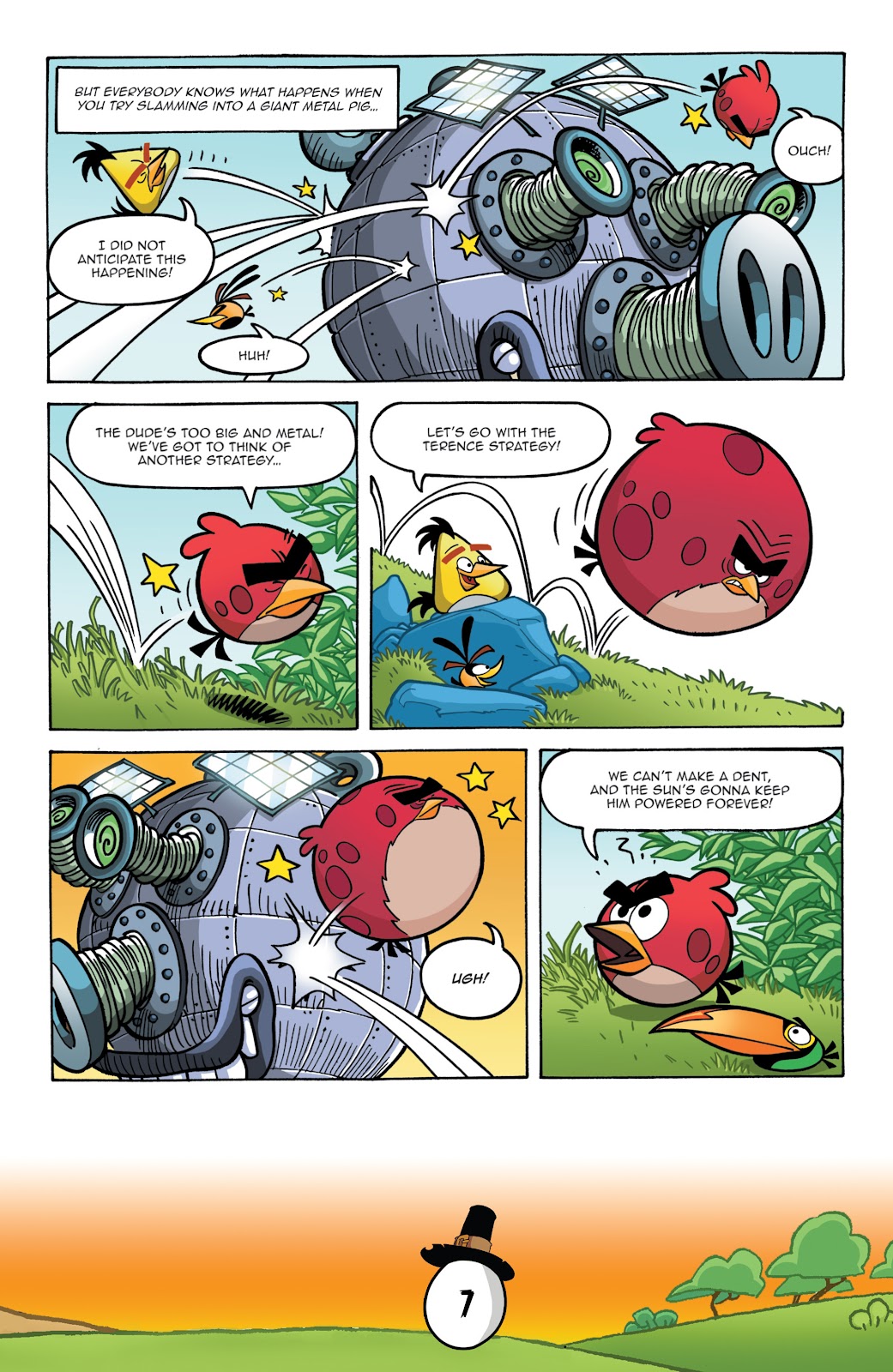 Angry Birds Comics (2016) issue 11 - Page 9