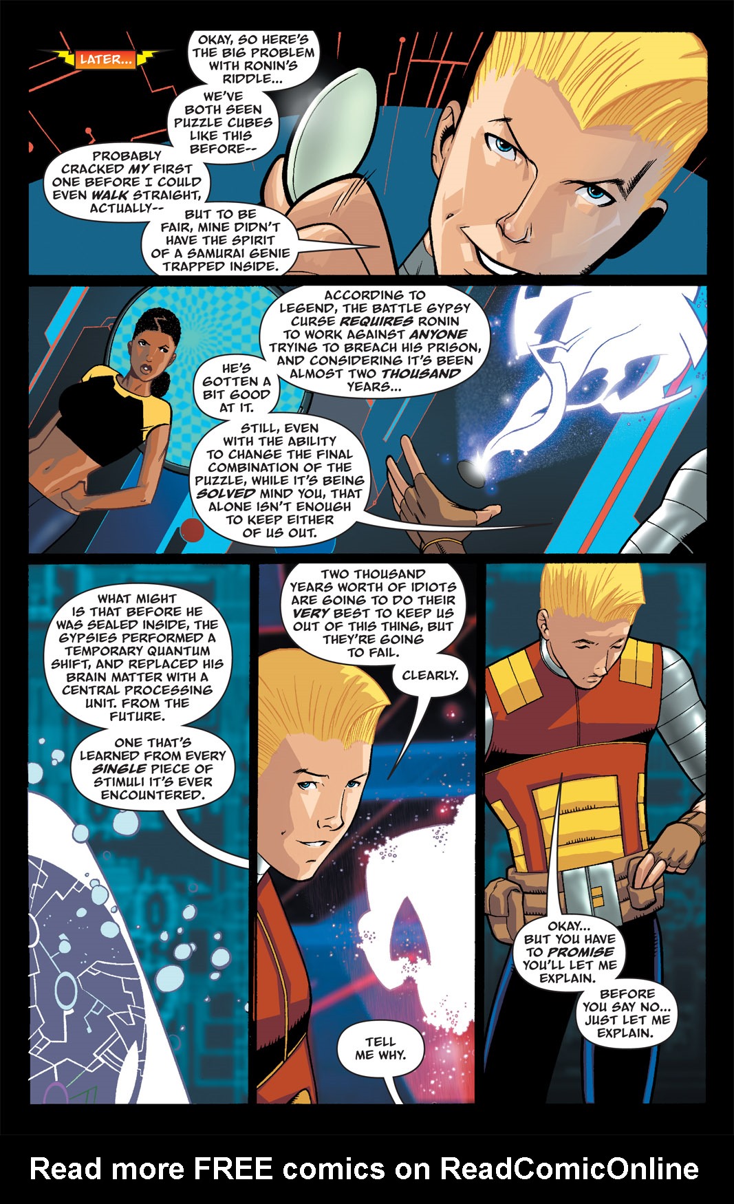 Read online The Many Adventures of Miranda Mercury: Time Runs Out comic -  Issue # TPB - 26