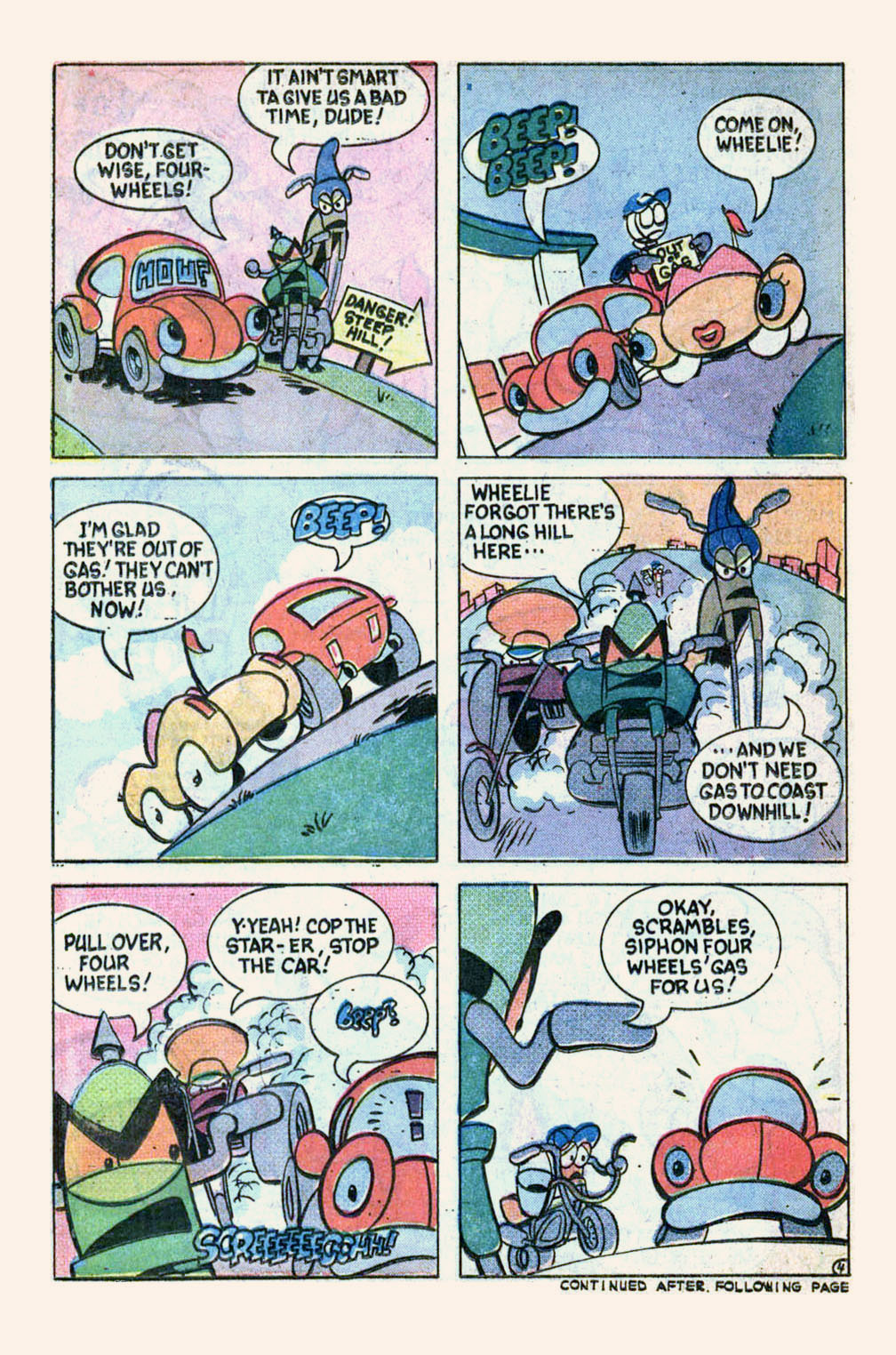 Read online Wheelie and the Chopper Bunch comic -  Issue #3 - 16