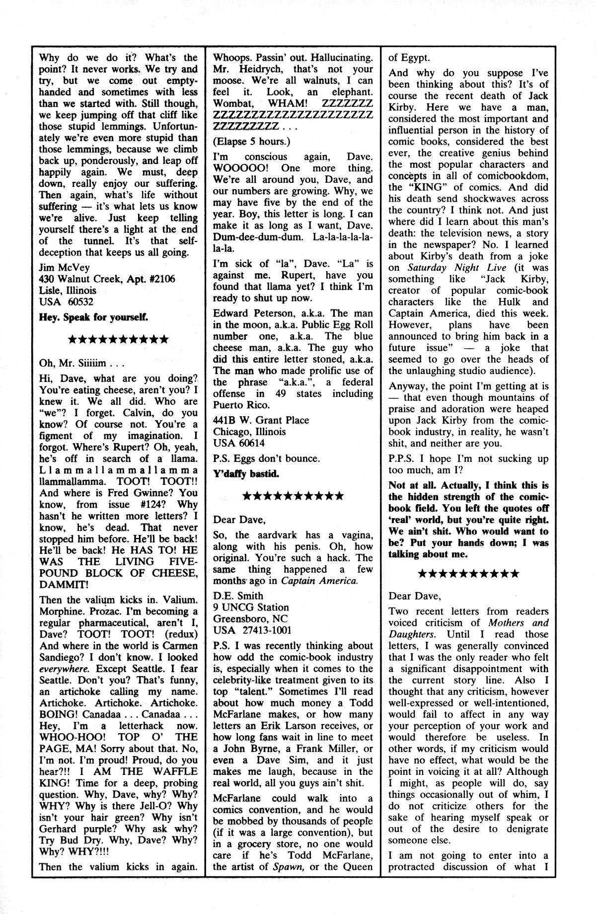 Read online Cerebus comic -  Issue #184 - 23