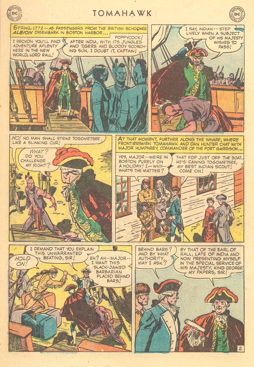 Read online Tomahawk comic -  Issue #8 - 4