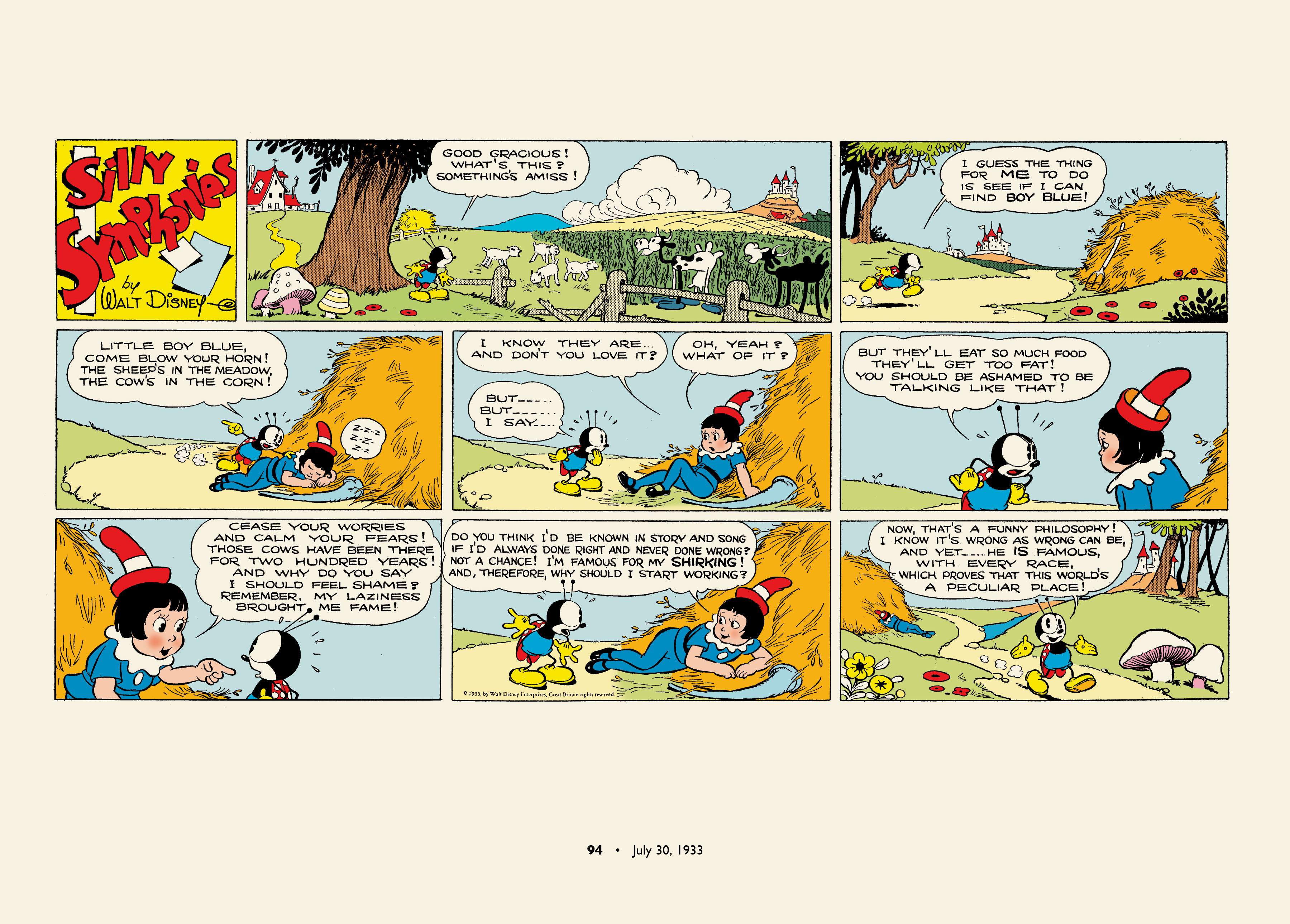 Read online Walt Disney's Silly Symphonies 1932-1935: Starring Bucky Bug and Donald Duck comic -  Issue # TPB (Part 1) - 94