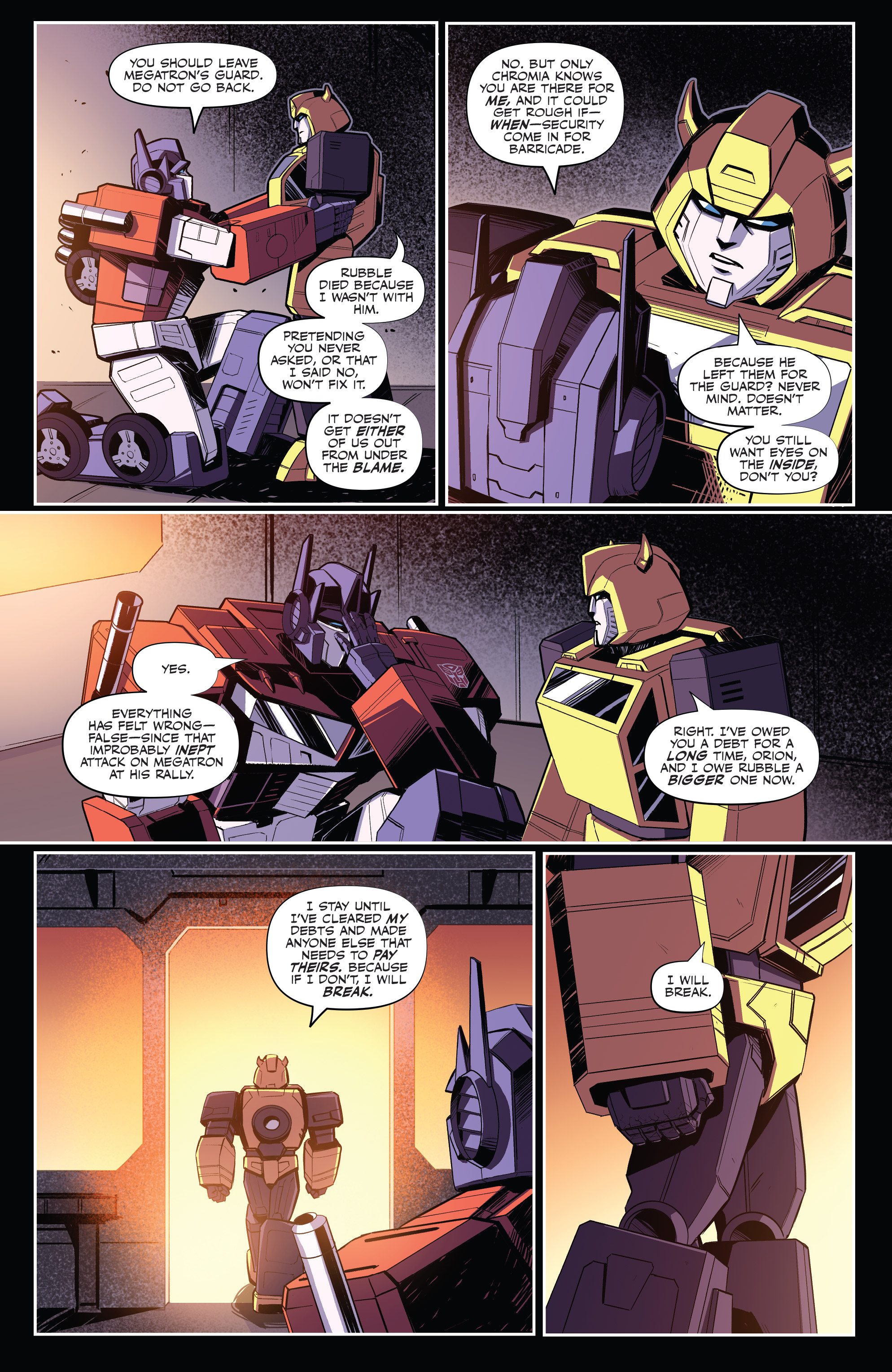 Read online Transformers (2019) comic -  Issue #11 - 11