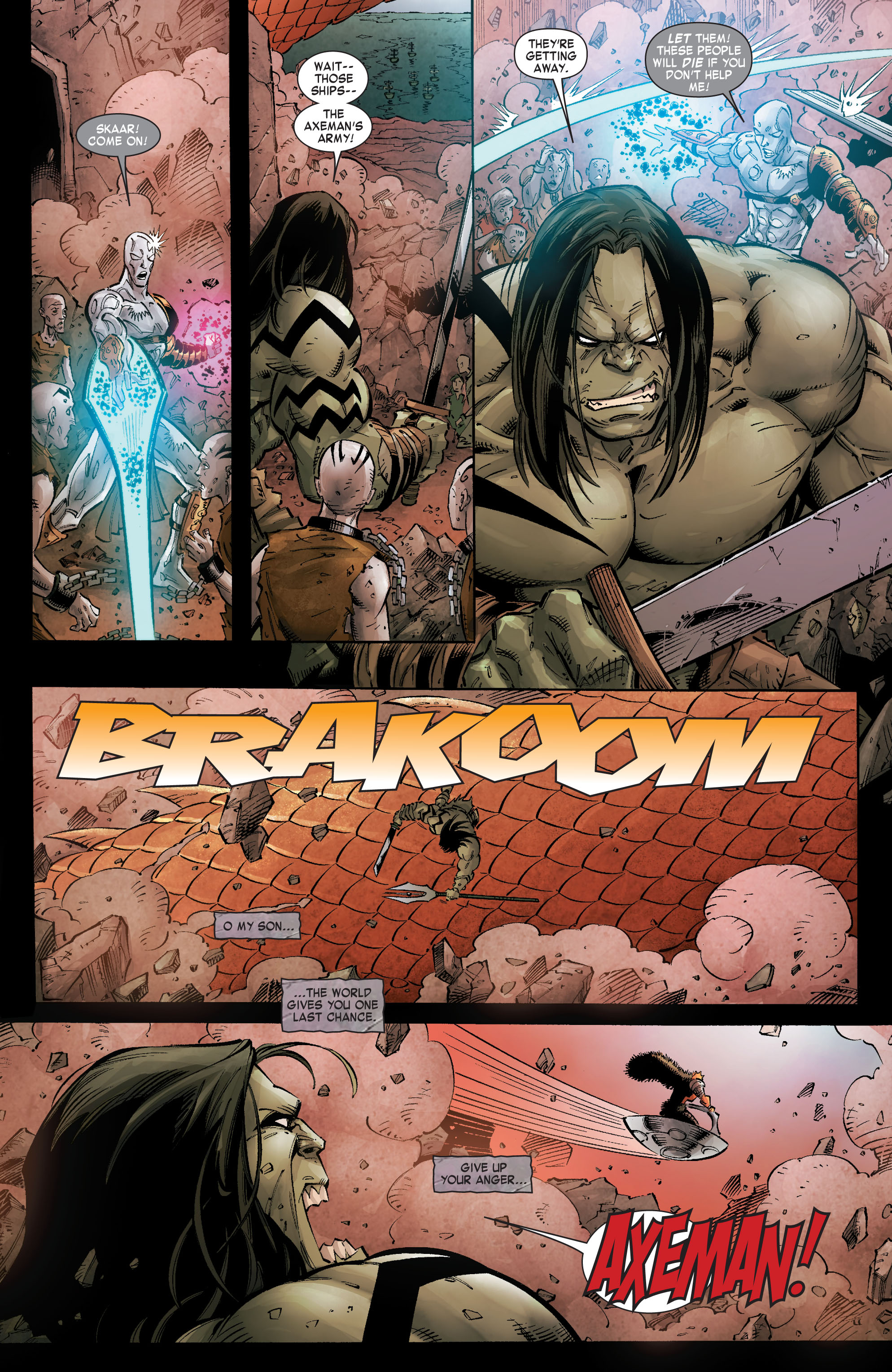 Read online Skaar: Son of Hulk comic -  Issue #8 - 20