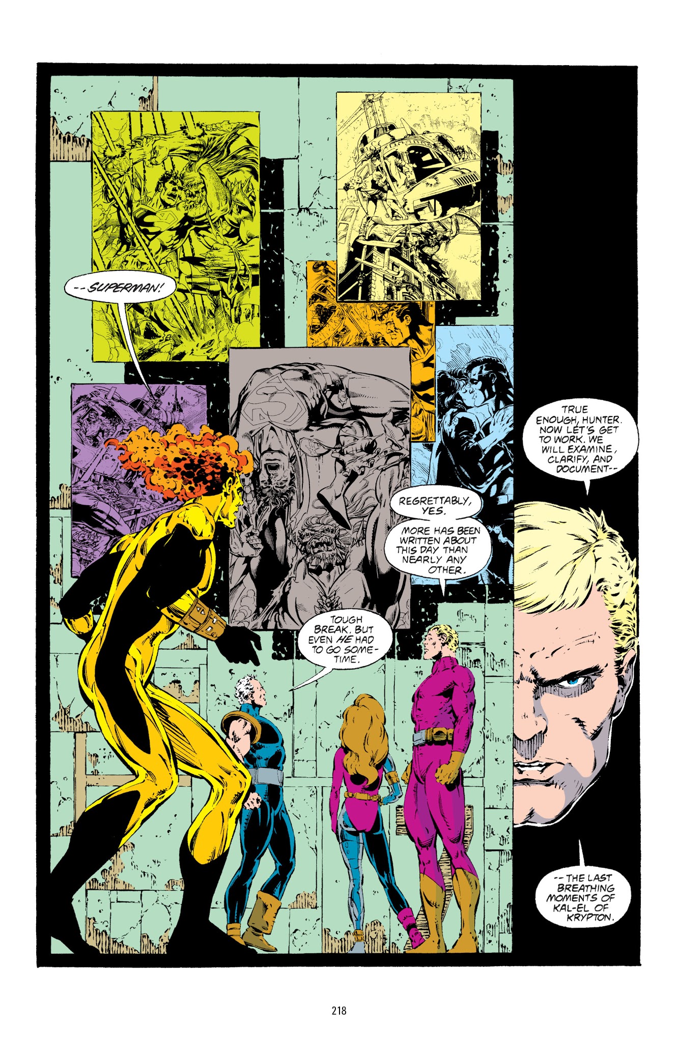 Read online Superman: Funeral For A Friend comic -  Issue # TPB - 208