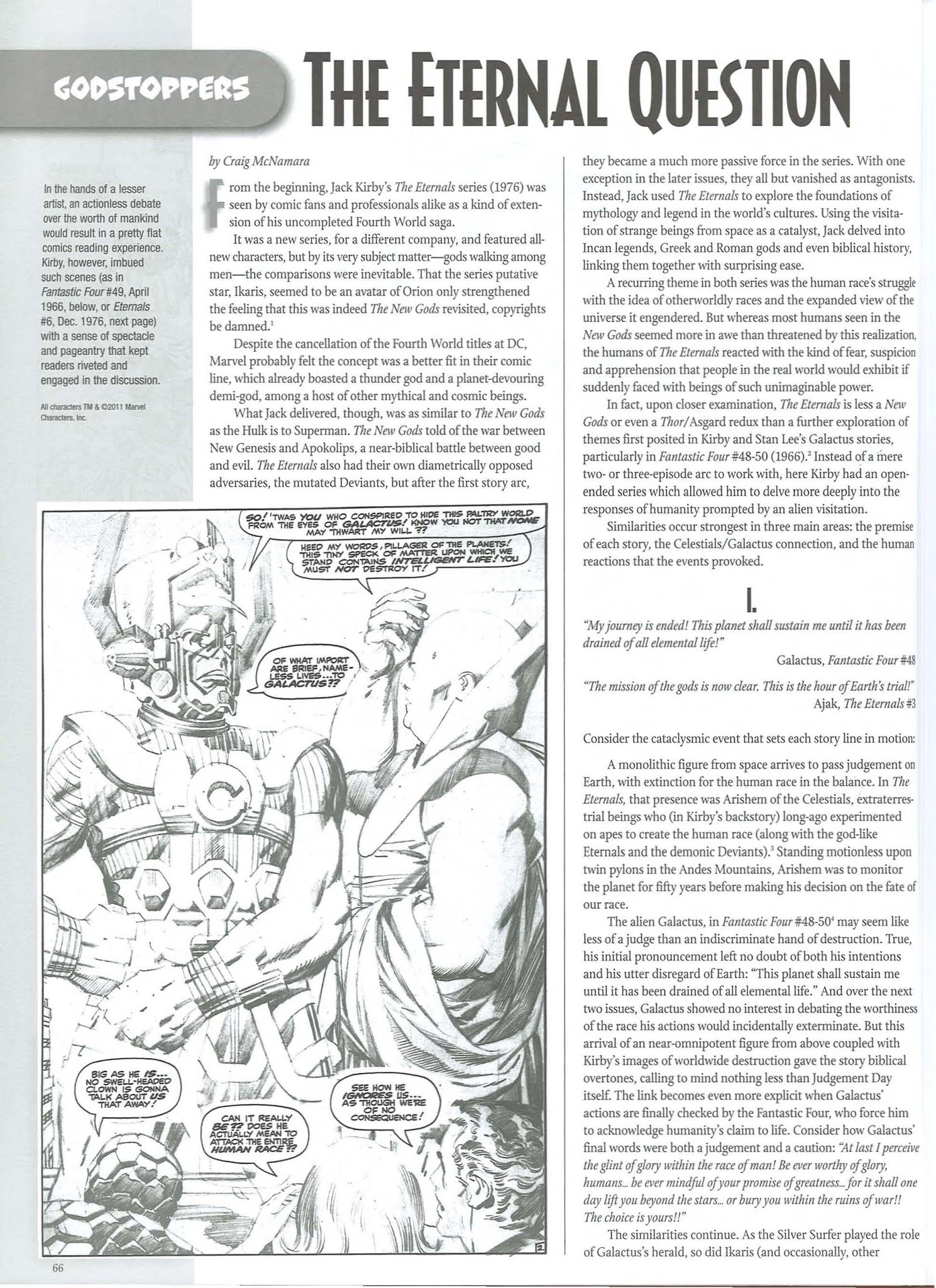 Read online The Jack Kirby Collector comic -  Issue #57 - 68
