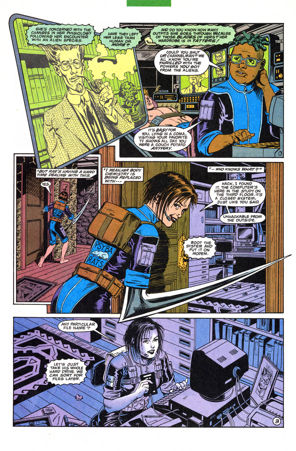 Read online The Psyba-Rats comic -  Issue #1 - 4