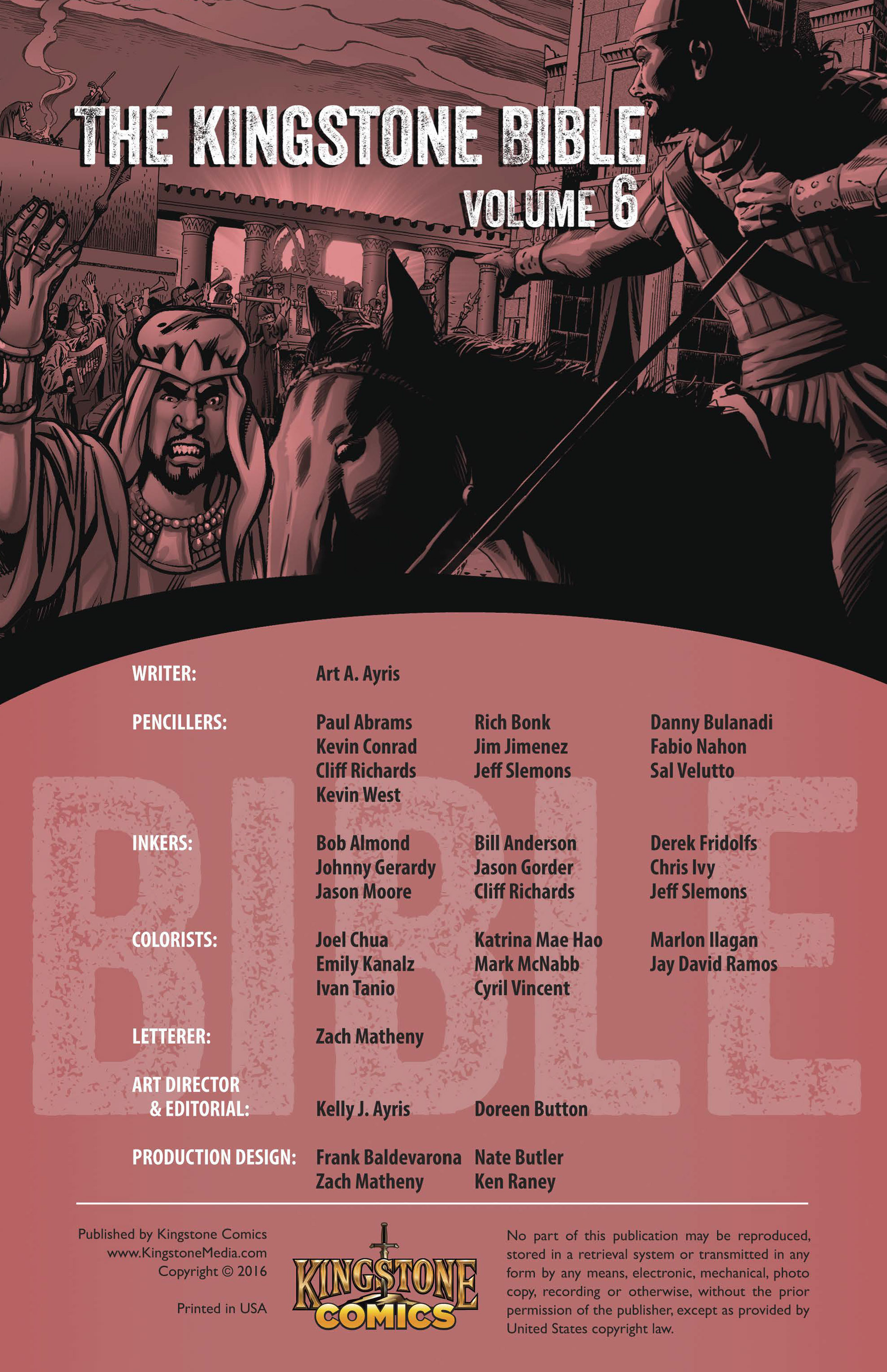 Read online The Kingstone Bible comic -  Issue #6 - 3