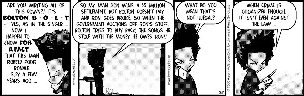 Read online The Boondocks Collection comic -  Issue # Year 2000 - 69