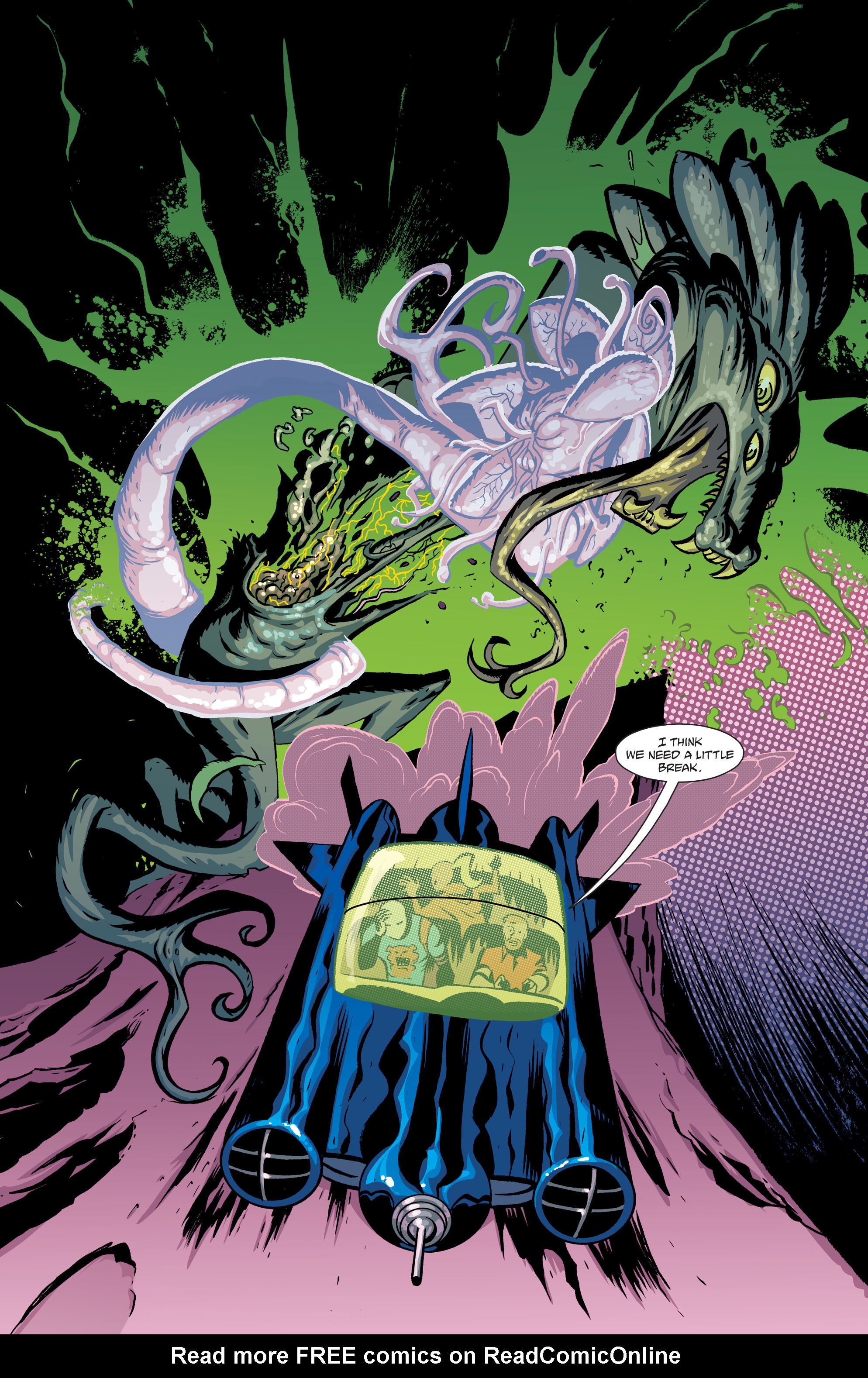 Read online Cave Carson Has a Cybernetic Eye comic -  Issue #3 - 12