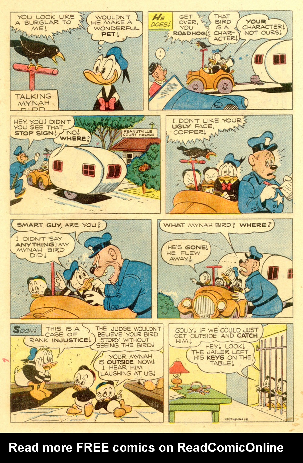 Read online Walt Disney's Comics and Stories comic -  Issue #168 - 11