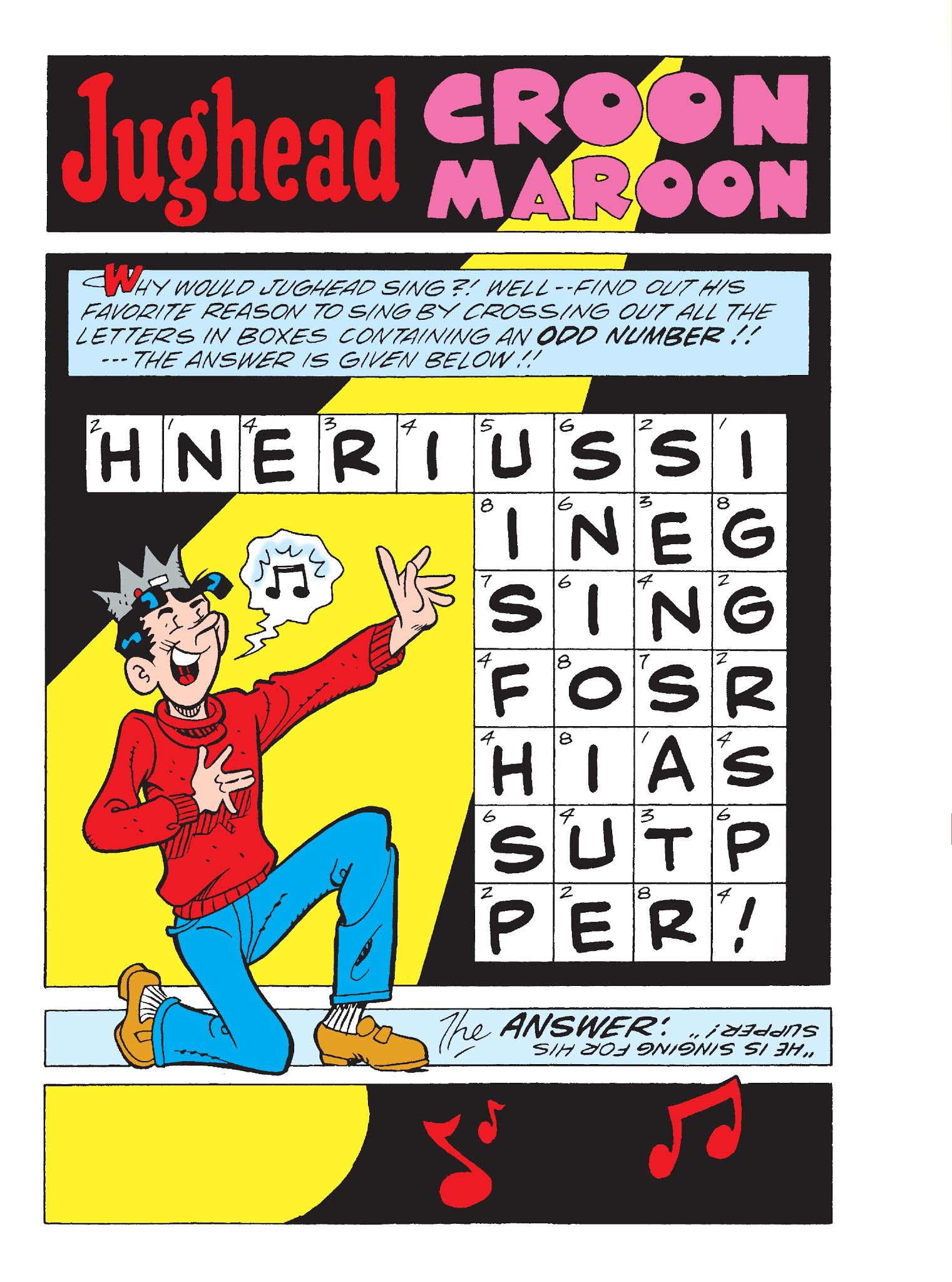 Read online Archie's Funhouse Double Digest comic -  Issue #28 - 137