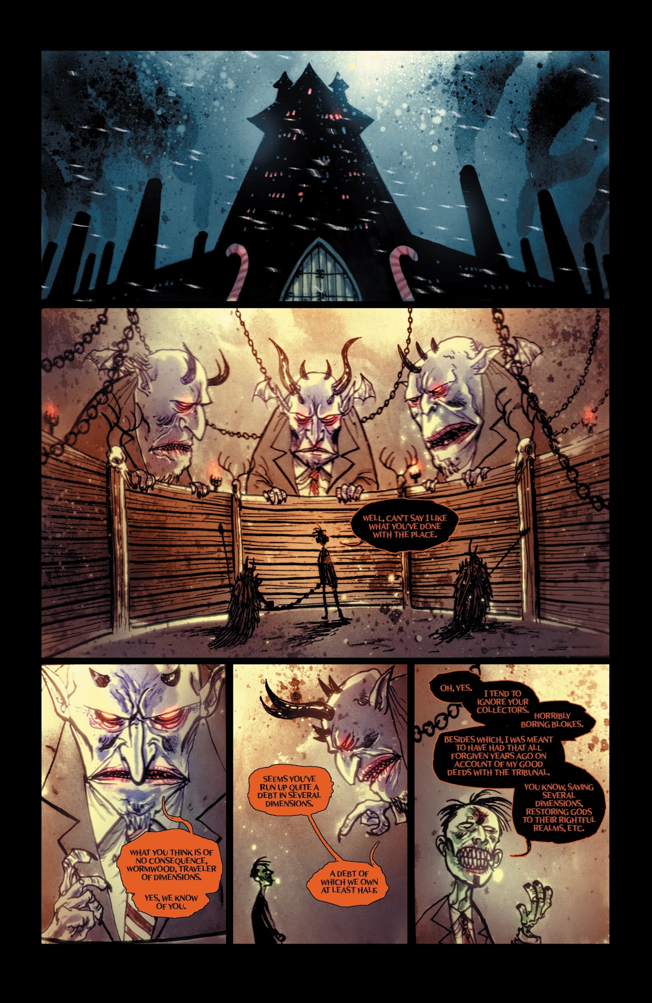 Read online Wormwood Gentleman Corpse: Christmas Special comic -  Issue # Full - 13